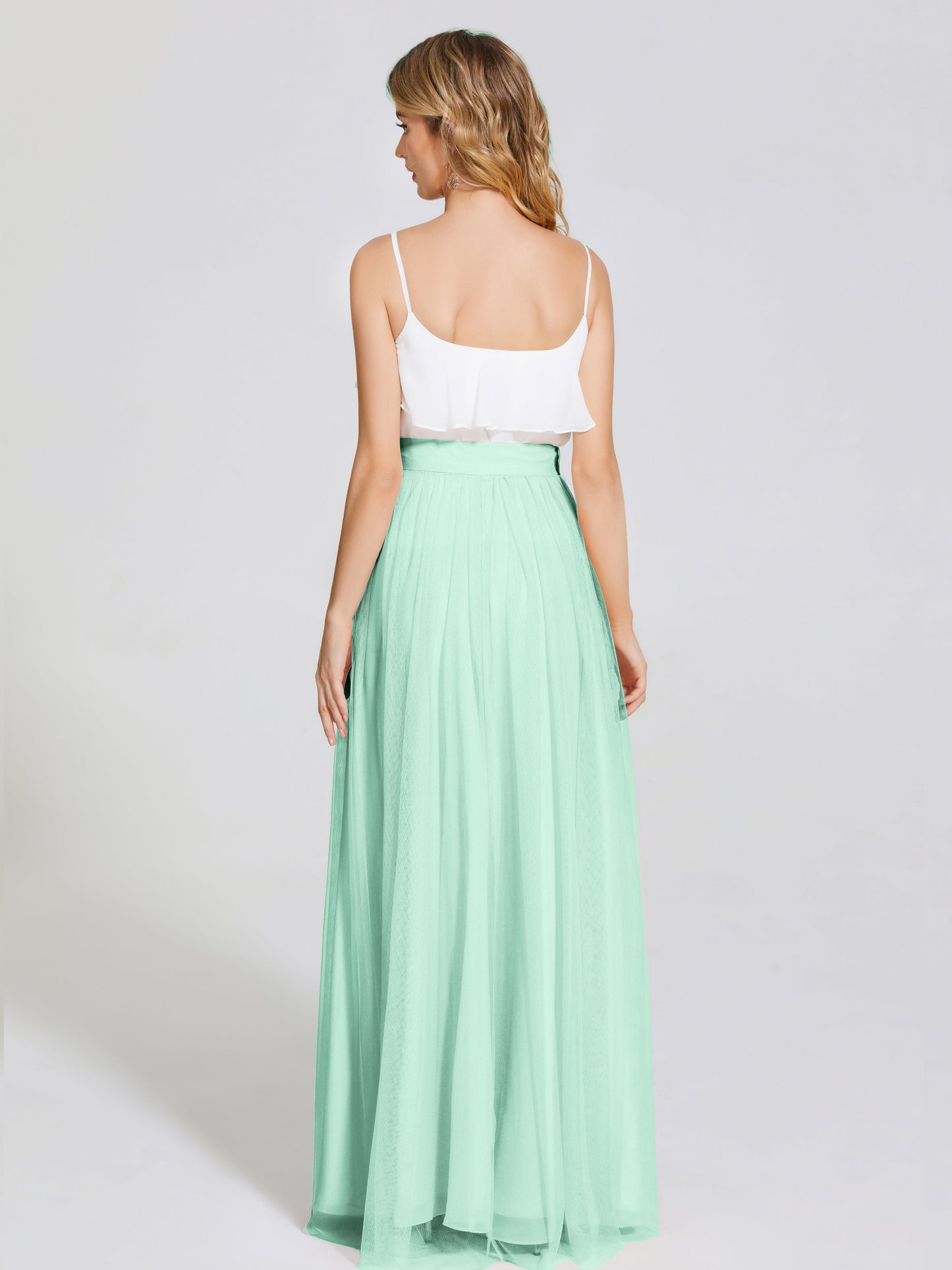 Hayden Two Pieces Tulle Bridesmaid Skirt