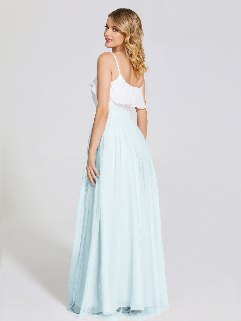 Hayden Two Pieces Tulle Bridesmaid Skirt