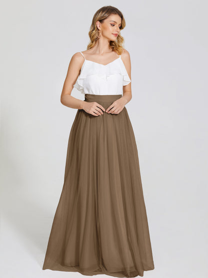 Hayden Two Pieces Tulle Bridesmaid Skirt