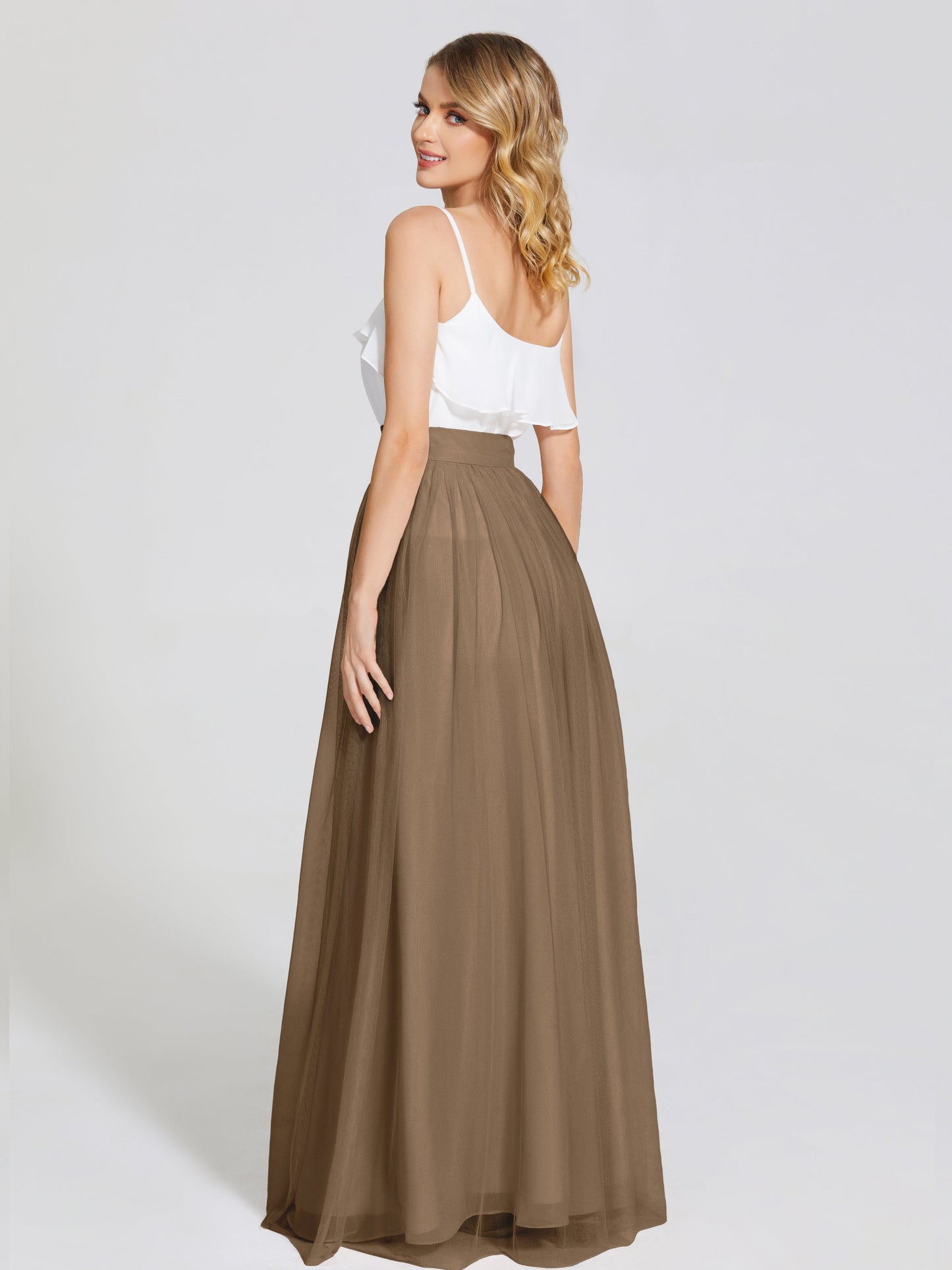Hayden Two Pieces Tulle Bridesmaid Skirt