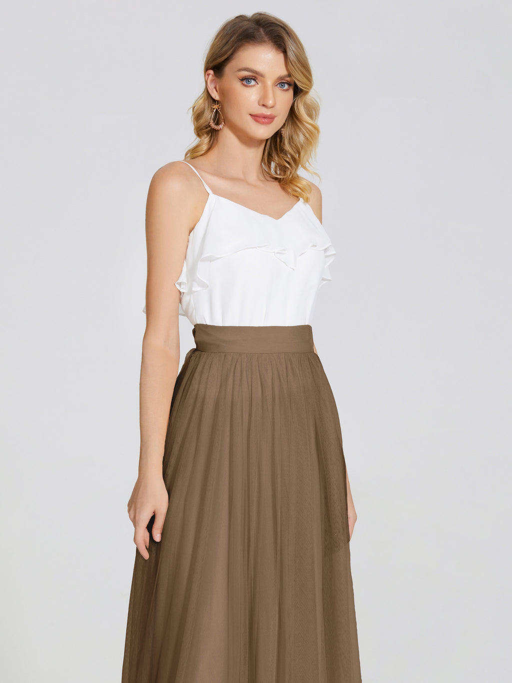 Hayden Two Pieces Tulle Bridesmaid Skirt