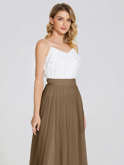 Hayden Two Pieces Tulle Bridesmaid Skirt