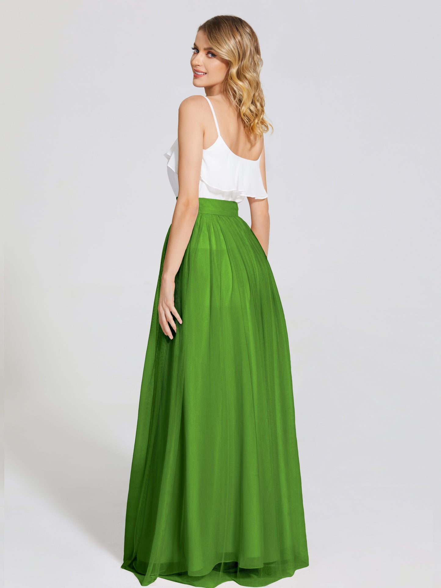 Hayden Two Pieces Tulle Bridesmaid Skirt