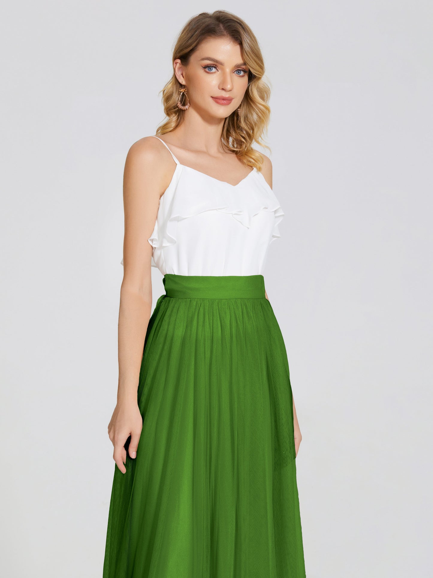 Hayden Two Pieces Tulle Bridesmaid Skirt