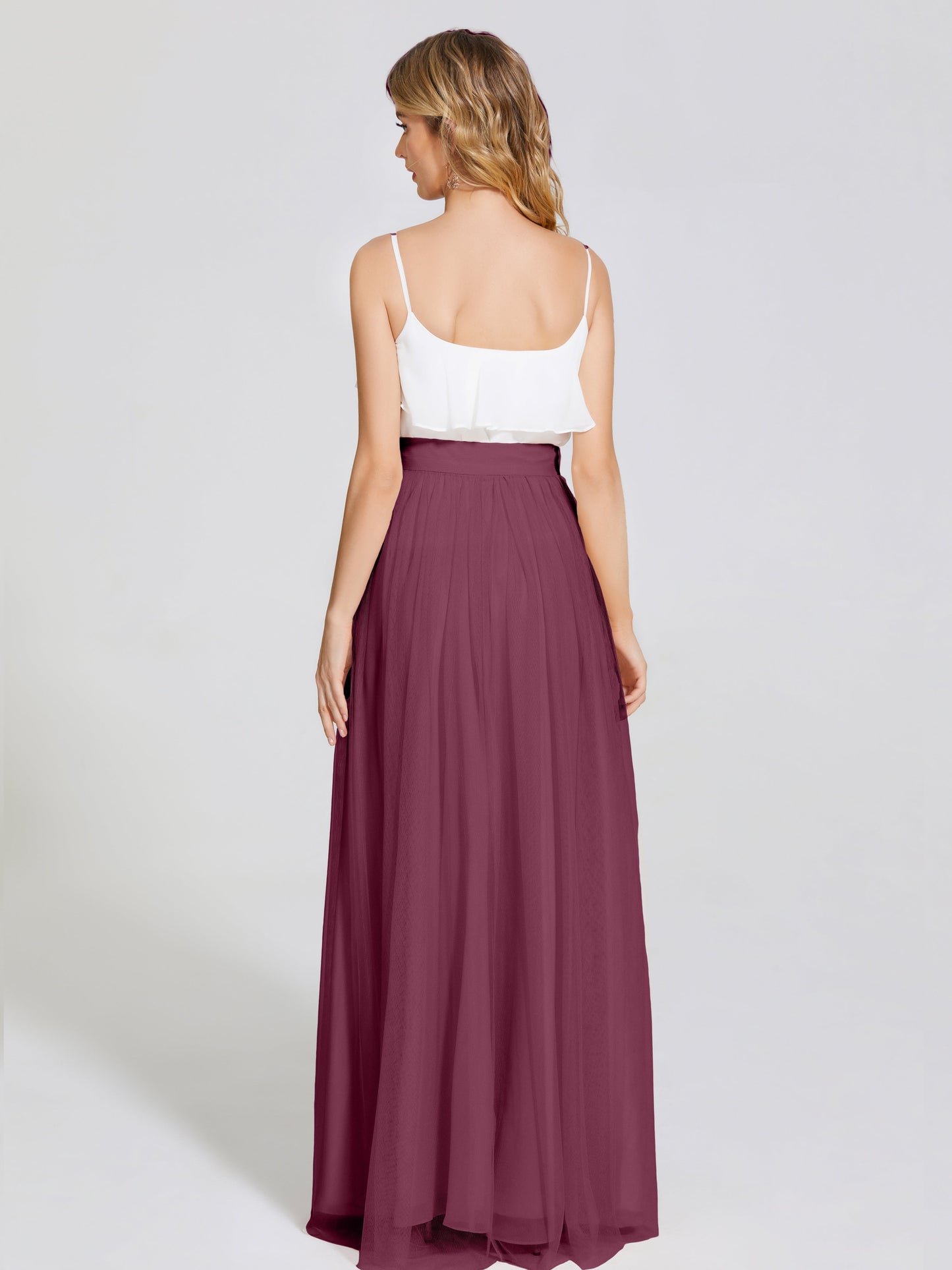 Hayden Two Pieces Tulle Bridesmaid Skirt
