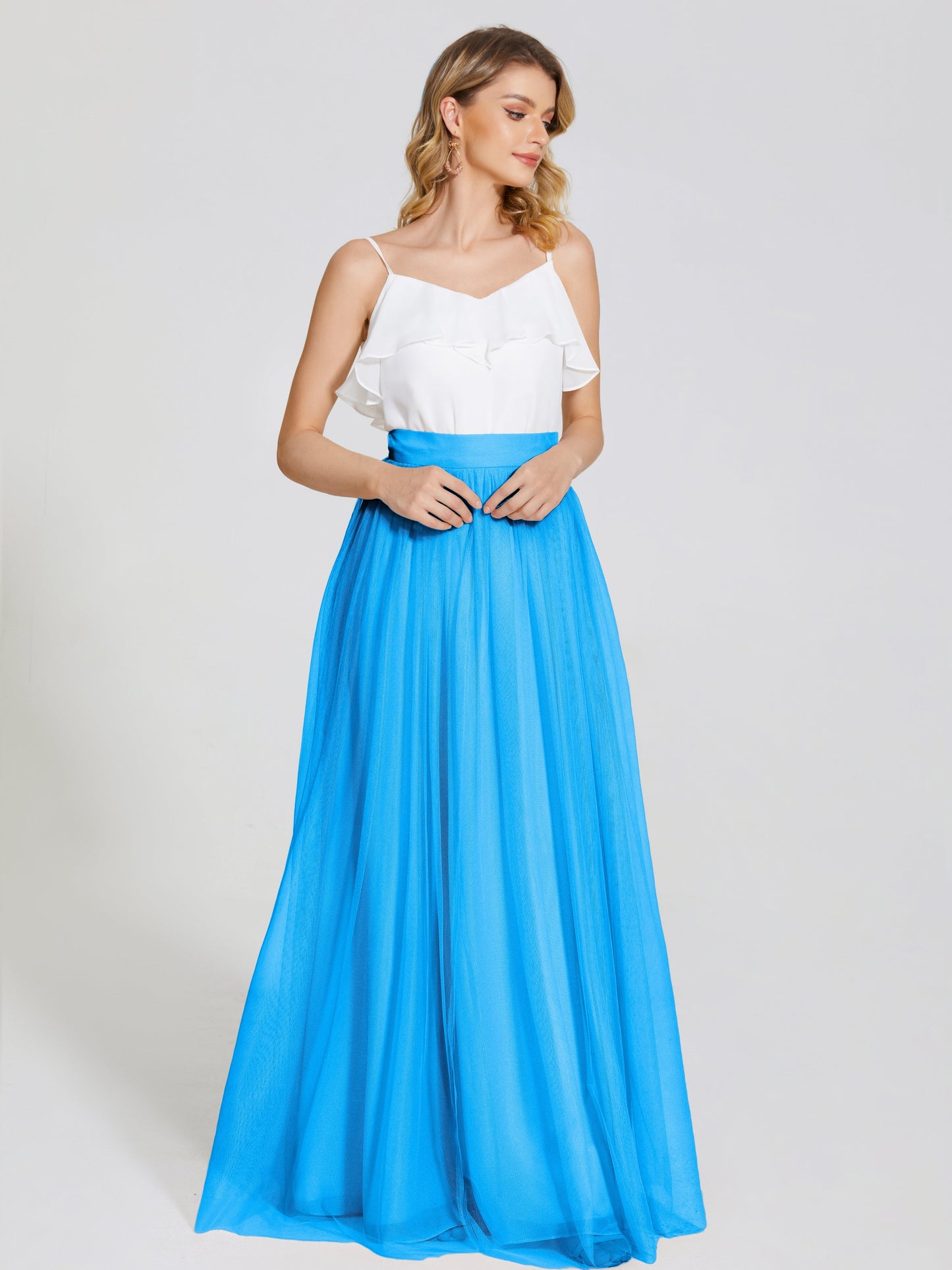Hayden Two Pieces Tulle Bridesmaid Skirt