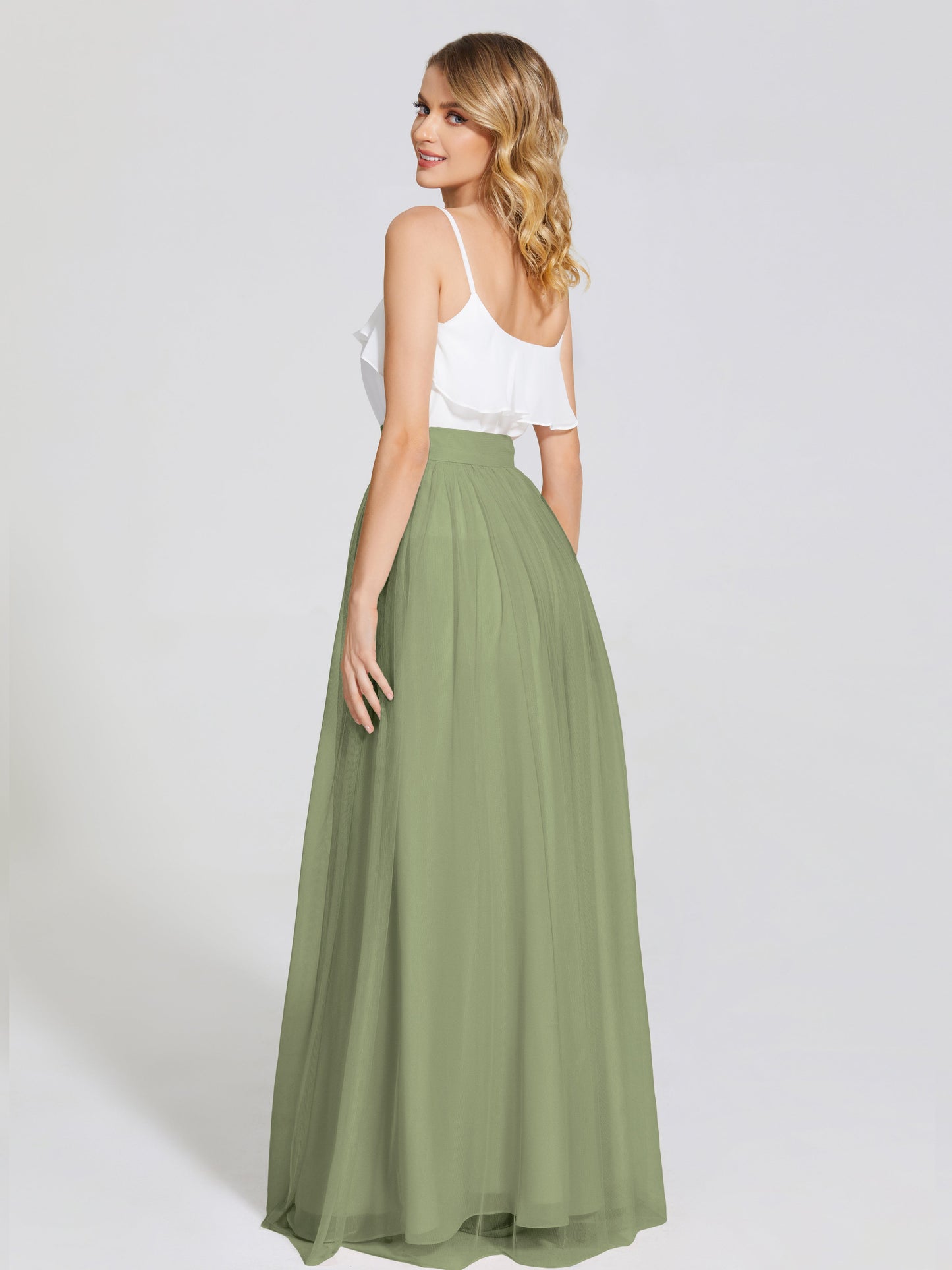 Hayden Two Pieces Tulle Bridesmaid Skirt