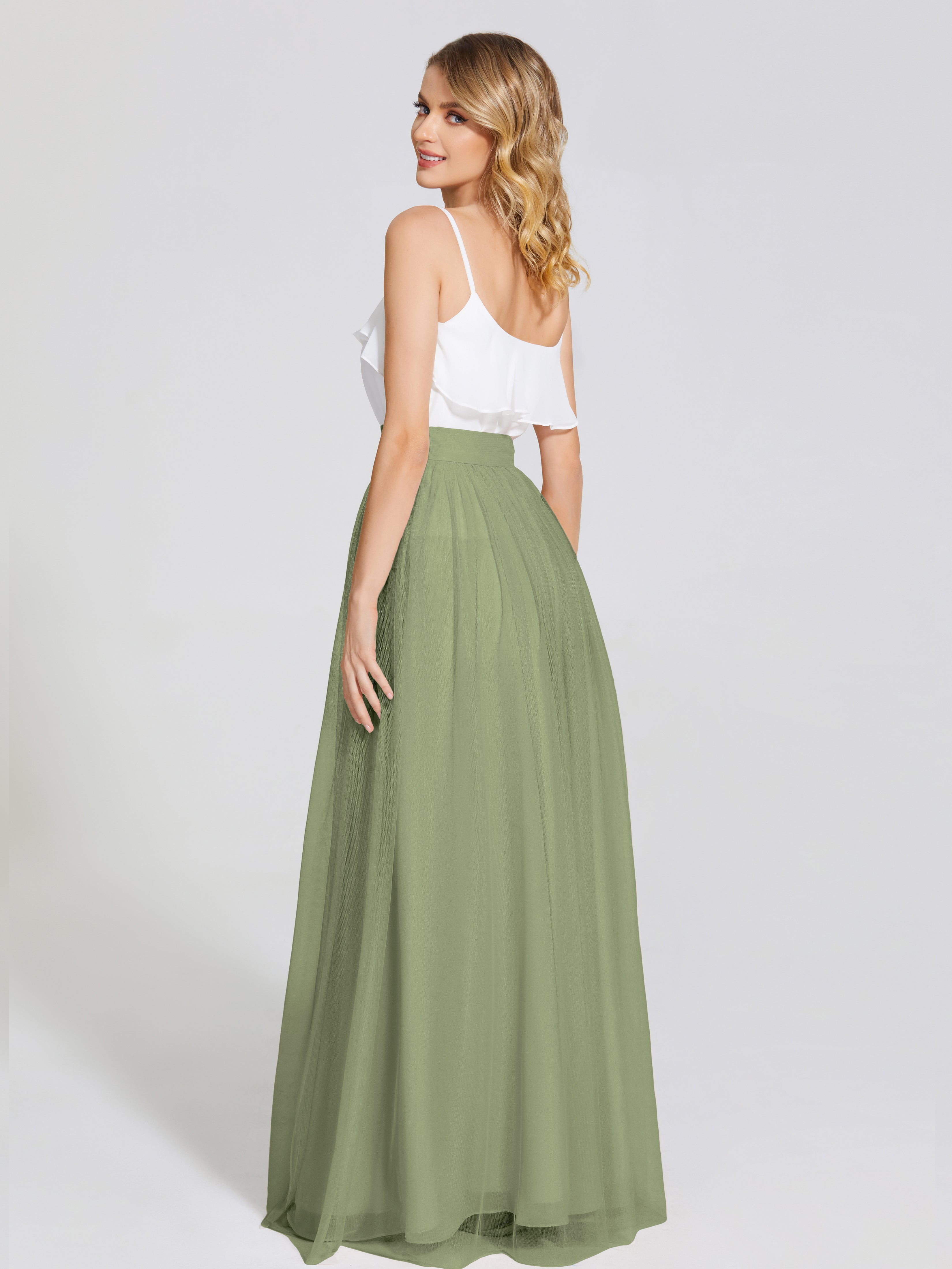 Hayden Two Pieces Tulle Bridesmaid Skirt