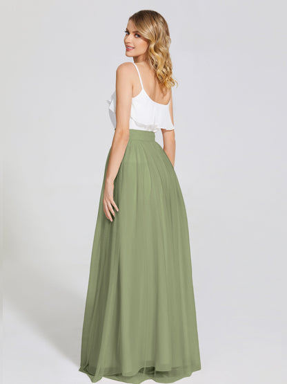 Hayden Two Pieces Tulle Bridesmaid Skirt