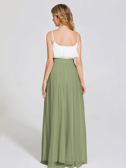 Hayden Two Pieces Tulle Bridesmaid Skirt