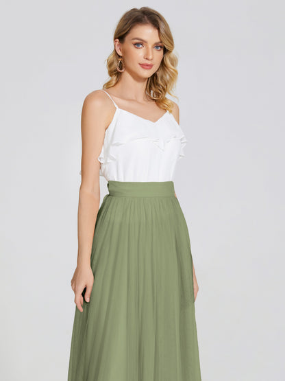 Hayden Two Pieces Tulle Bridesmaid Skirt
