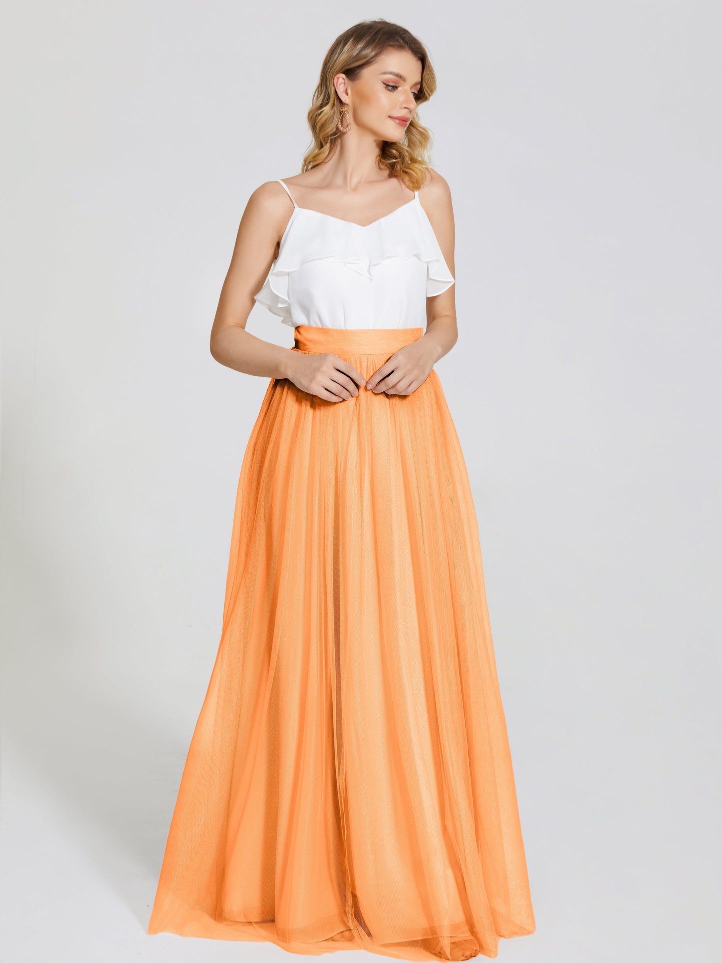 Hayden Two Pieces Tulle Bridesmaid Skirt