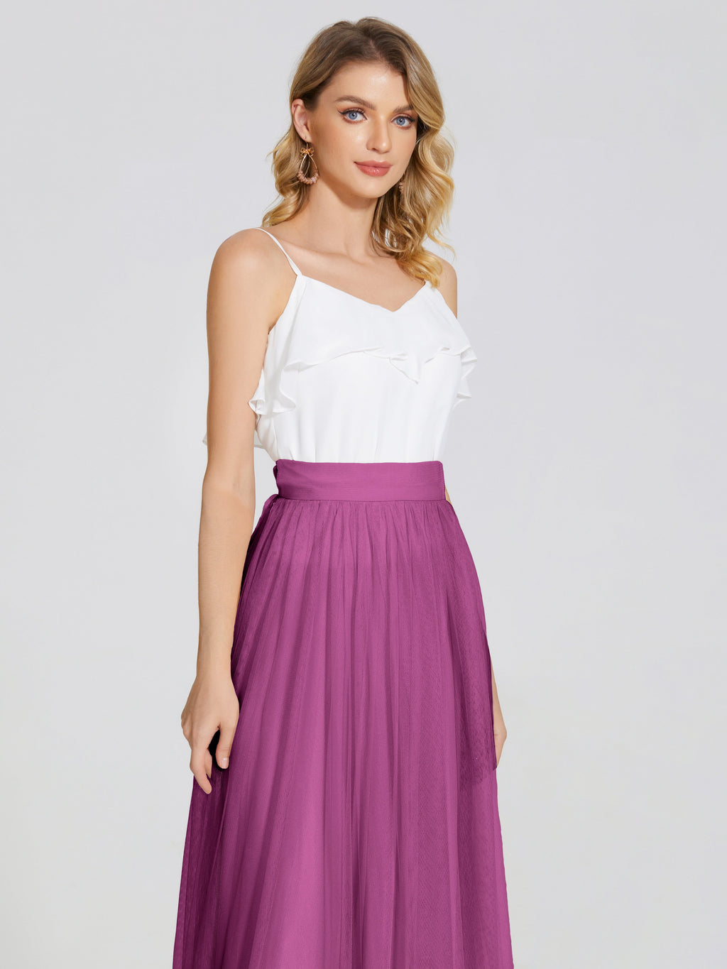 Hayden Two Pieces Tulle Bridesmaid Skirt