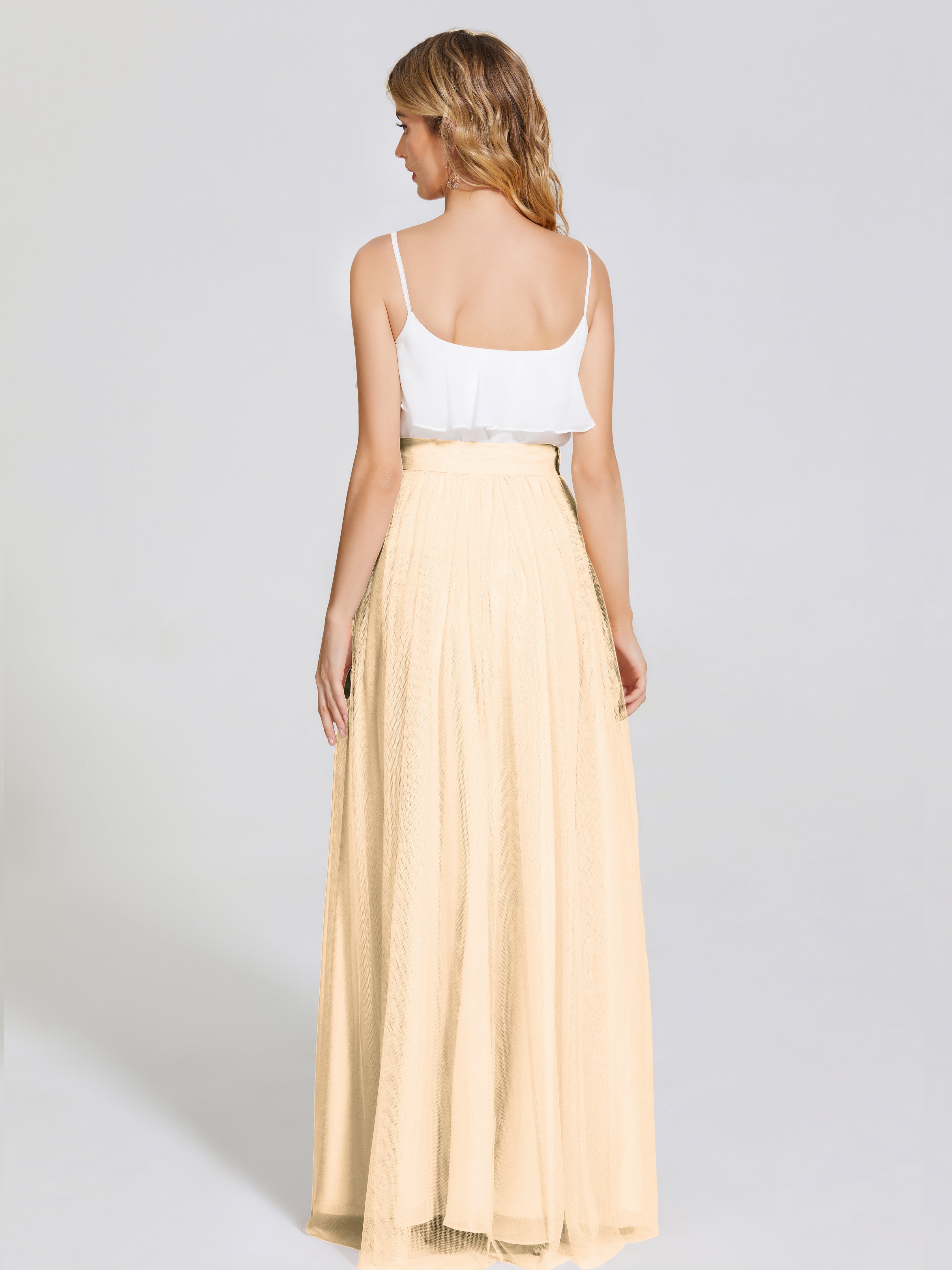 Hayden Two Pieces Tulle Bridesmaid Skirt