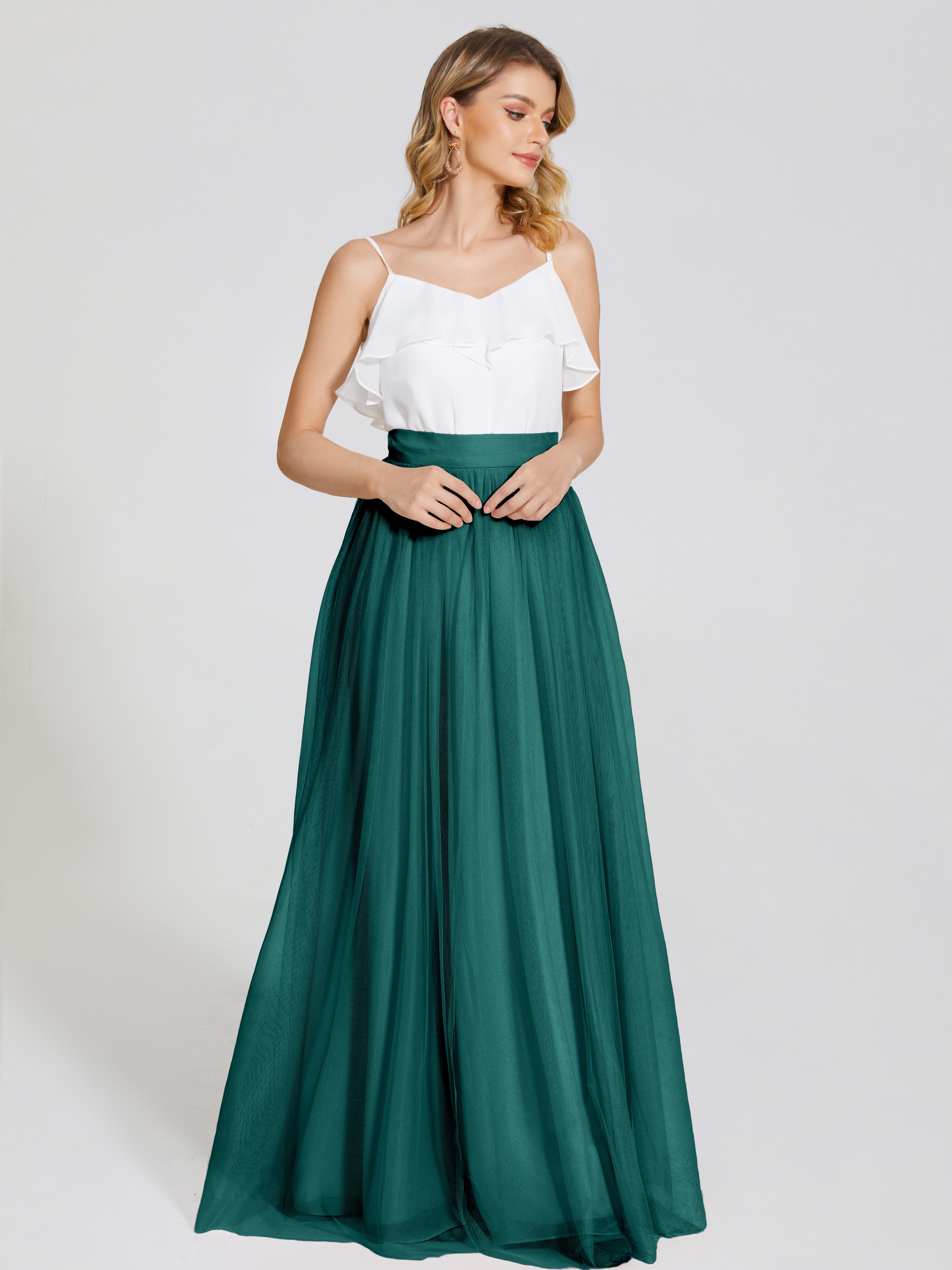 Hayden Two Pieces Tulle Bridesmaid Skirt