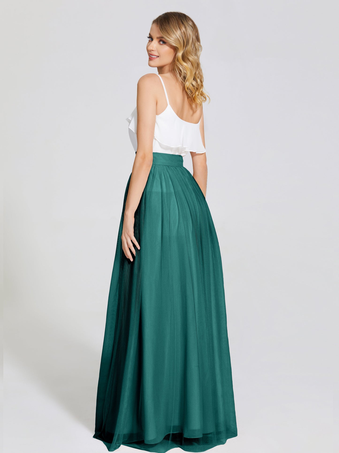 Hayden Two Pieces Tulle Bridesmaid Skirt