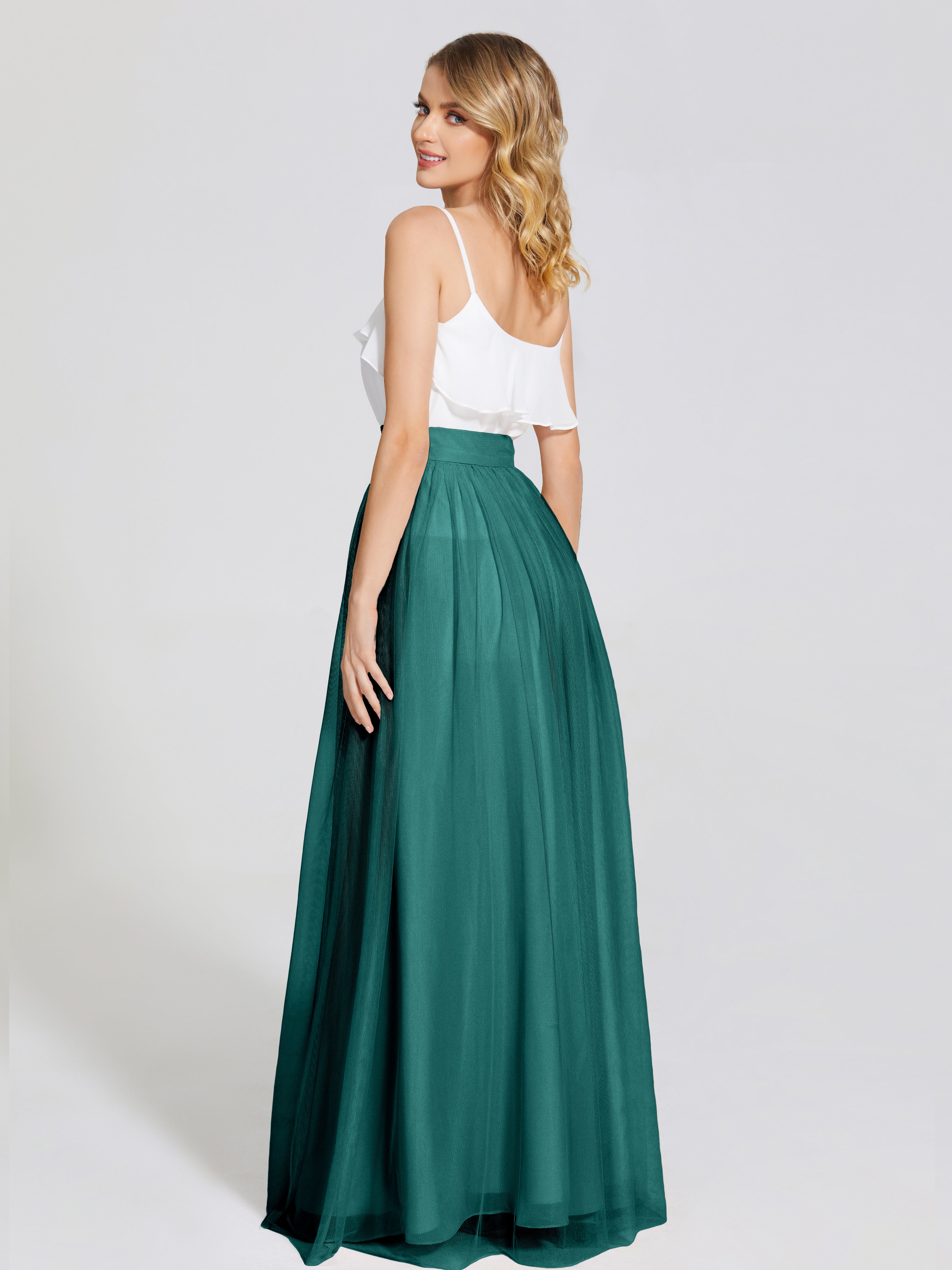 Hayden Two Pieces Tulle Bridesmaid Skirt