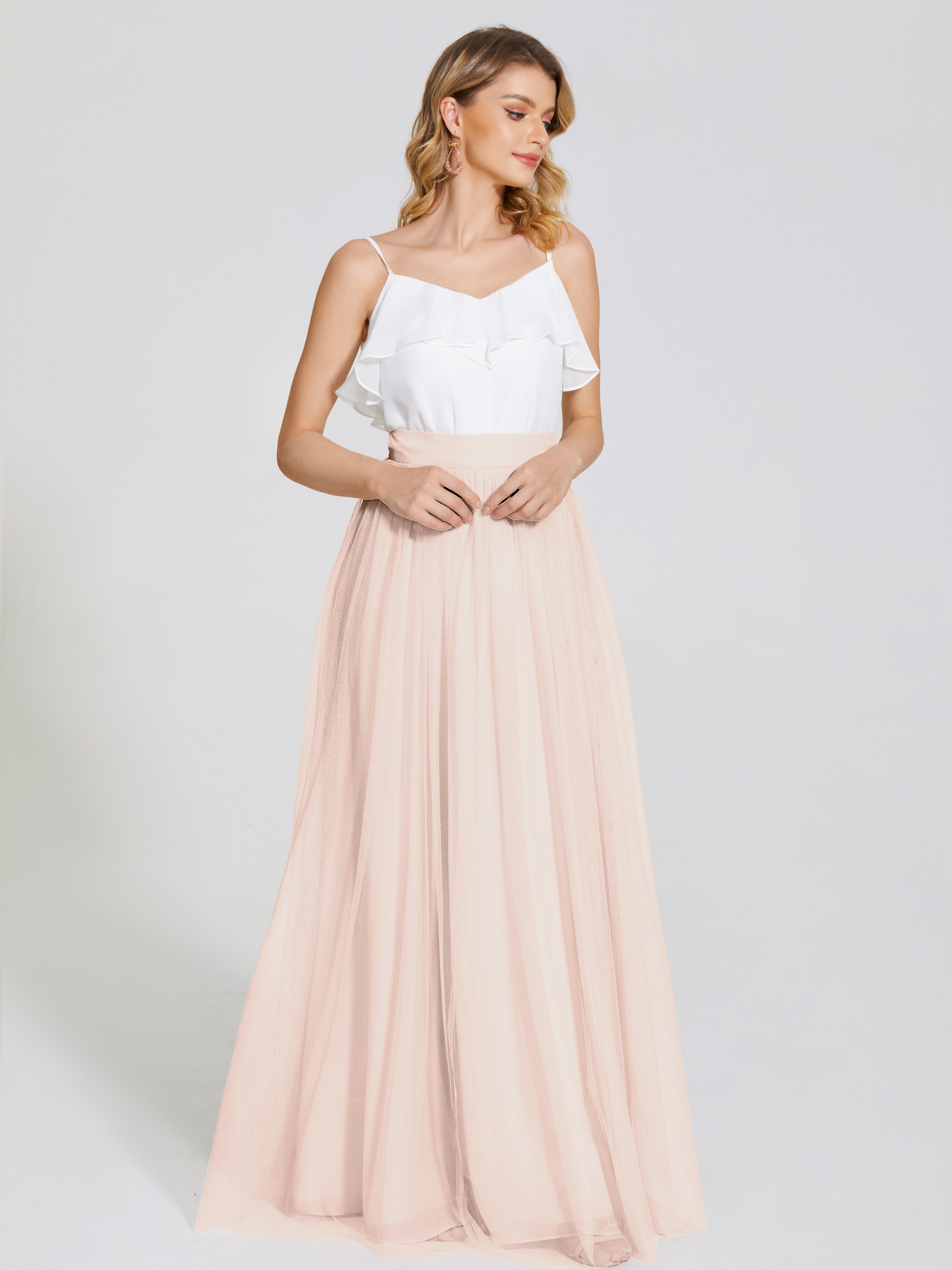 Hayden Two Pieces Tulle Bridesmaid Skirt