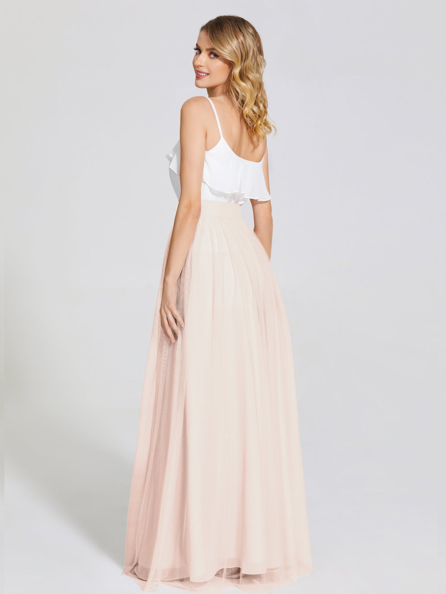 Hayden Two Pieces Tulle Bridesmaid Skirt