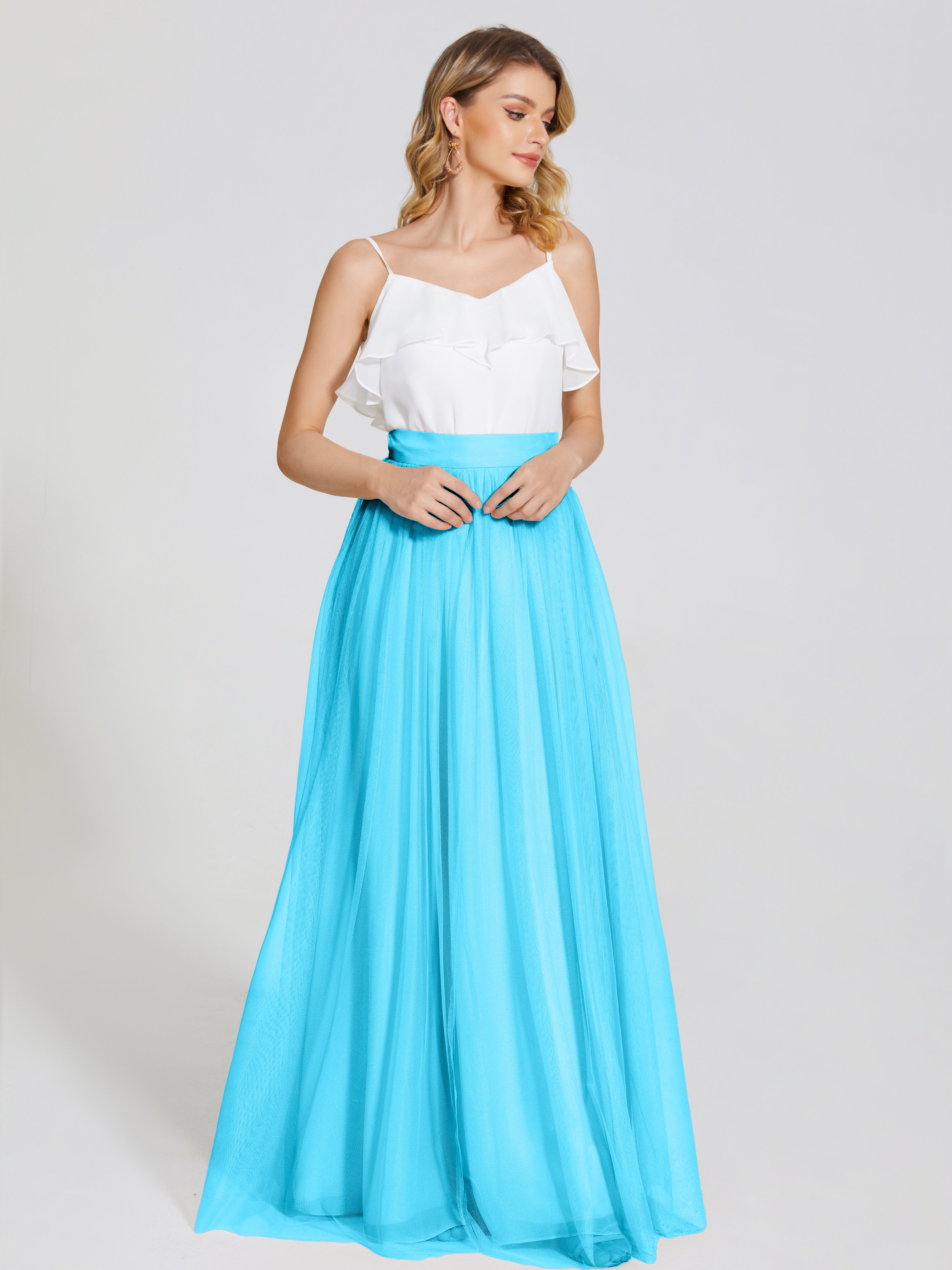 Hayden Two Pieces Tulle Bridesmaid Skirt