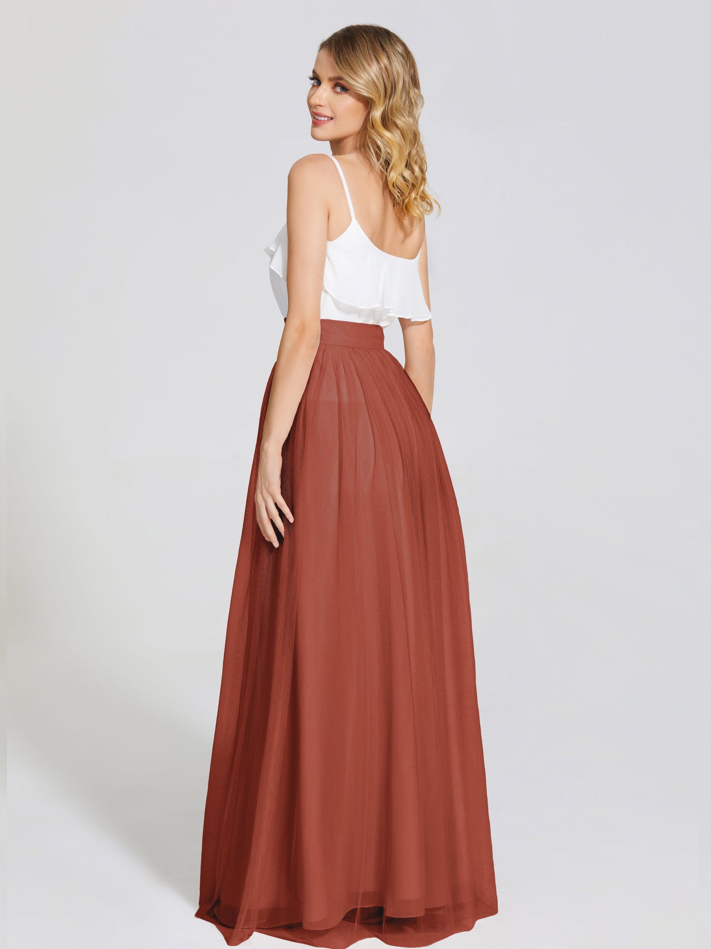 Hayden Two Pieces Tulle Bridesmaid Skirt