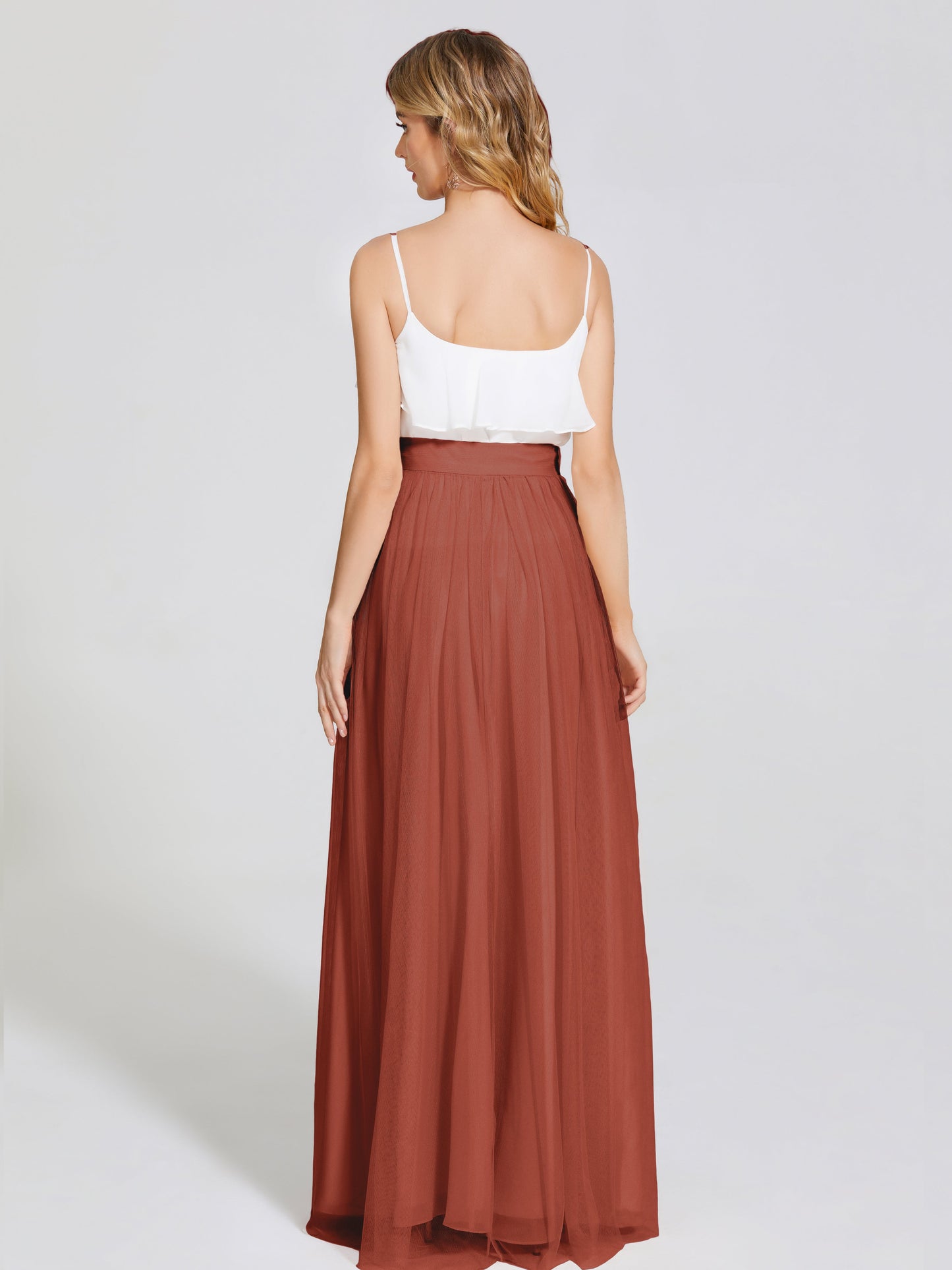 Hayden Two Pieces Tulle Bridesmaid Skirt