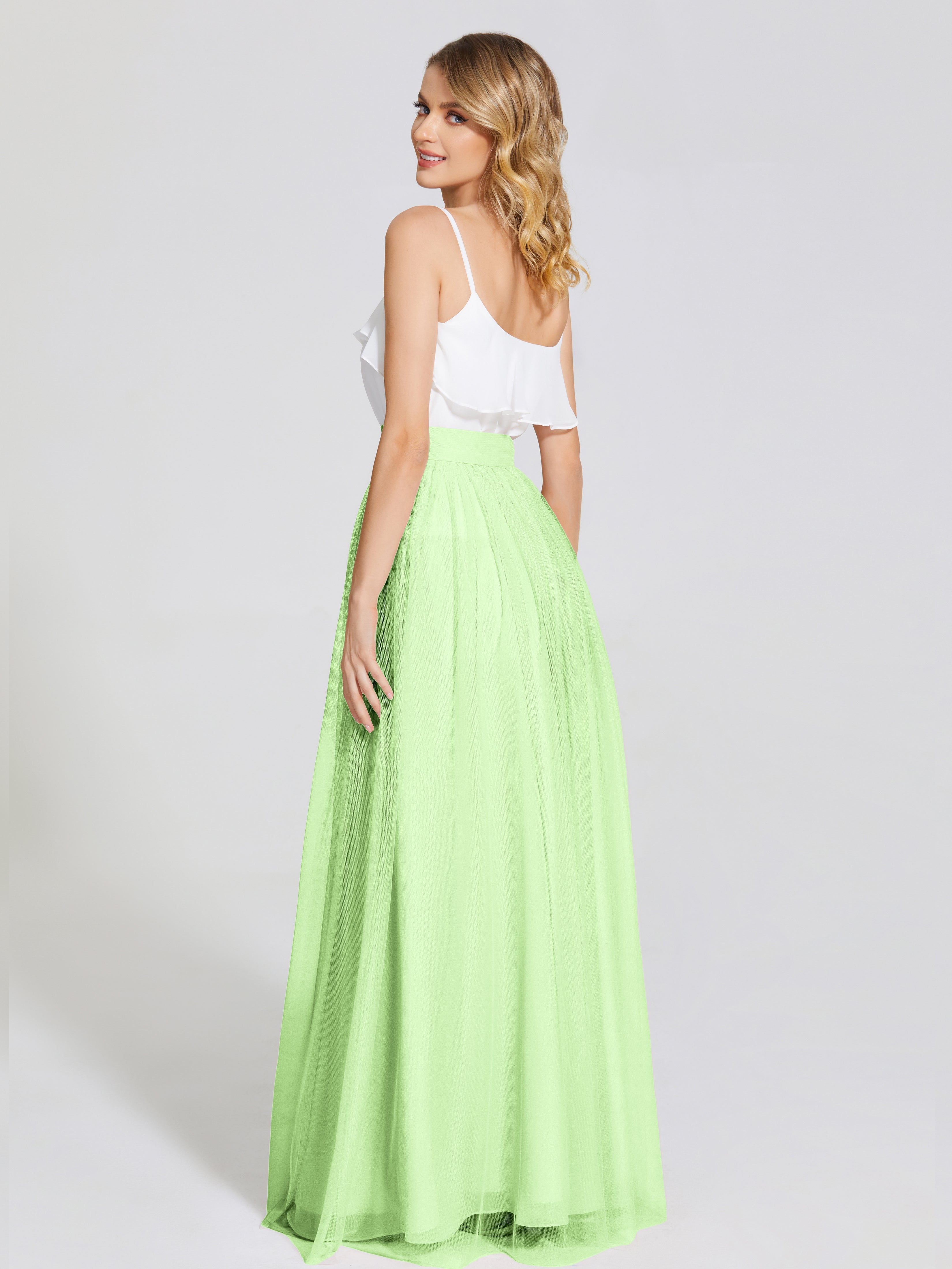 Hayden Two Pieces Tulle Bridesmaid Skirt