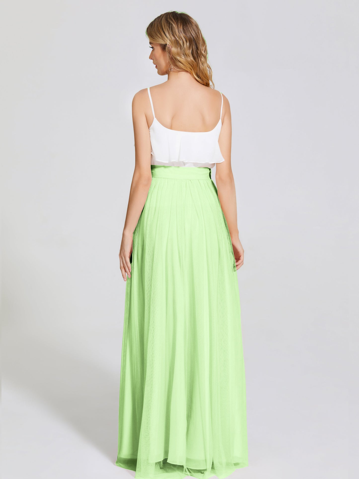 Hayden Two Pieces Tulle Bridesmaid Skirt