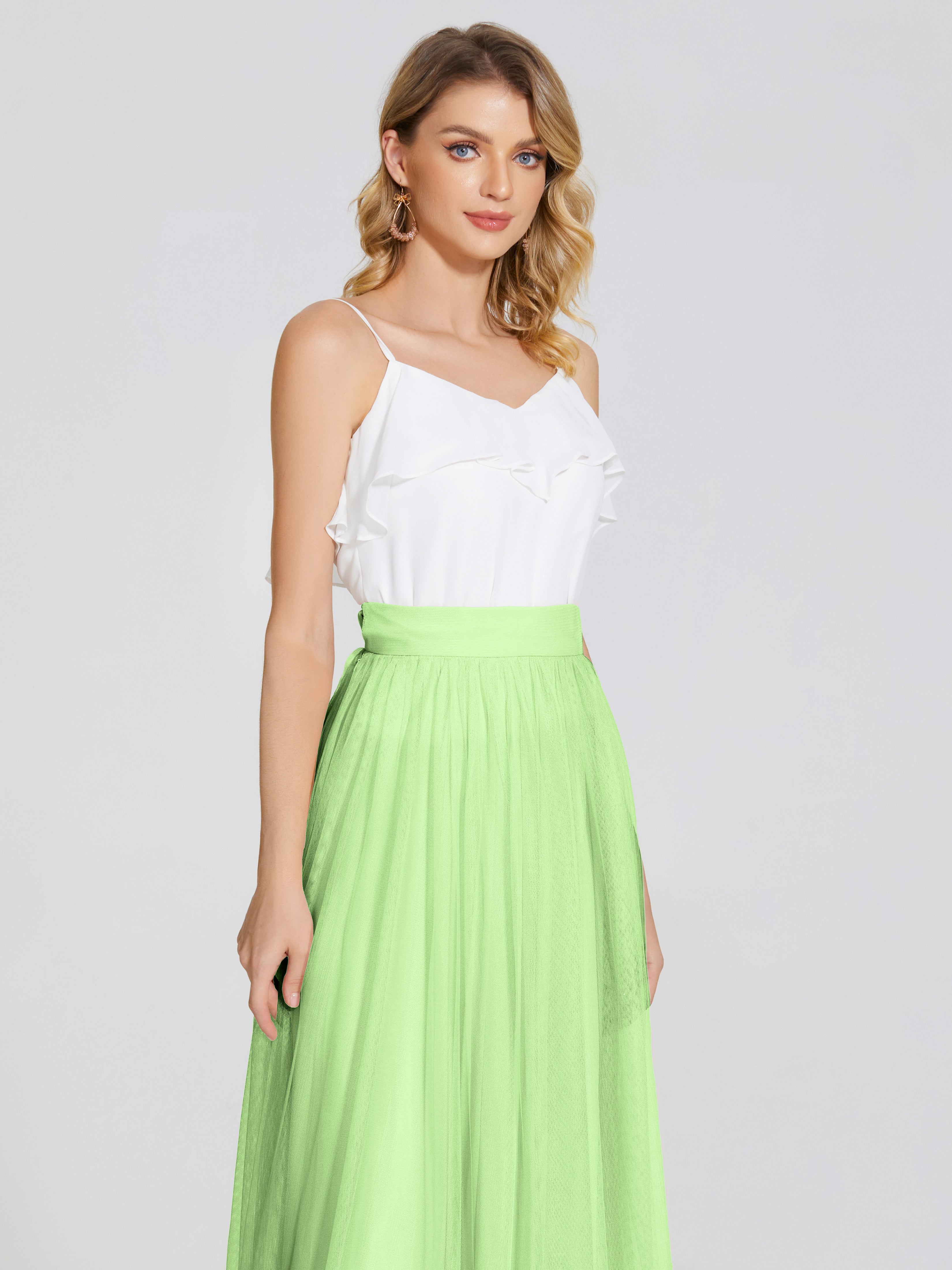 Hayden Two Pieces Tulle Bridesmaid Skirt
