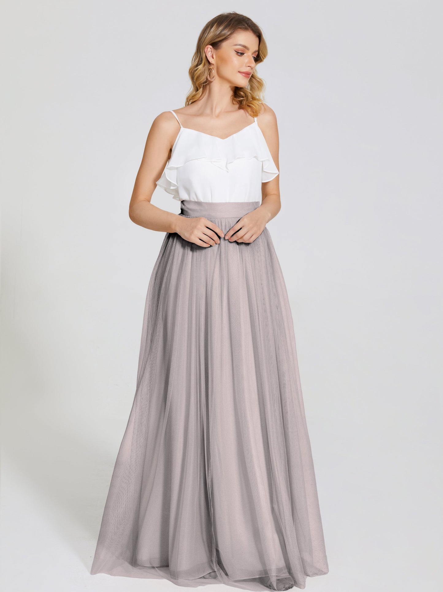 Hayden Two Pieces Tulle Bridesmaid Skirt