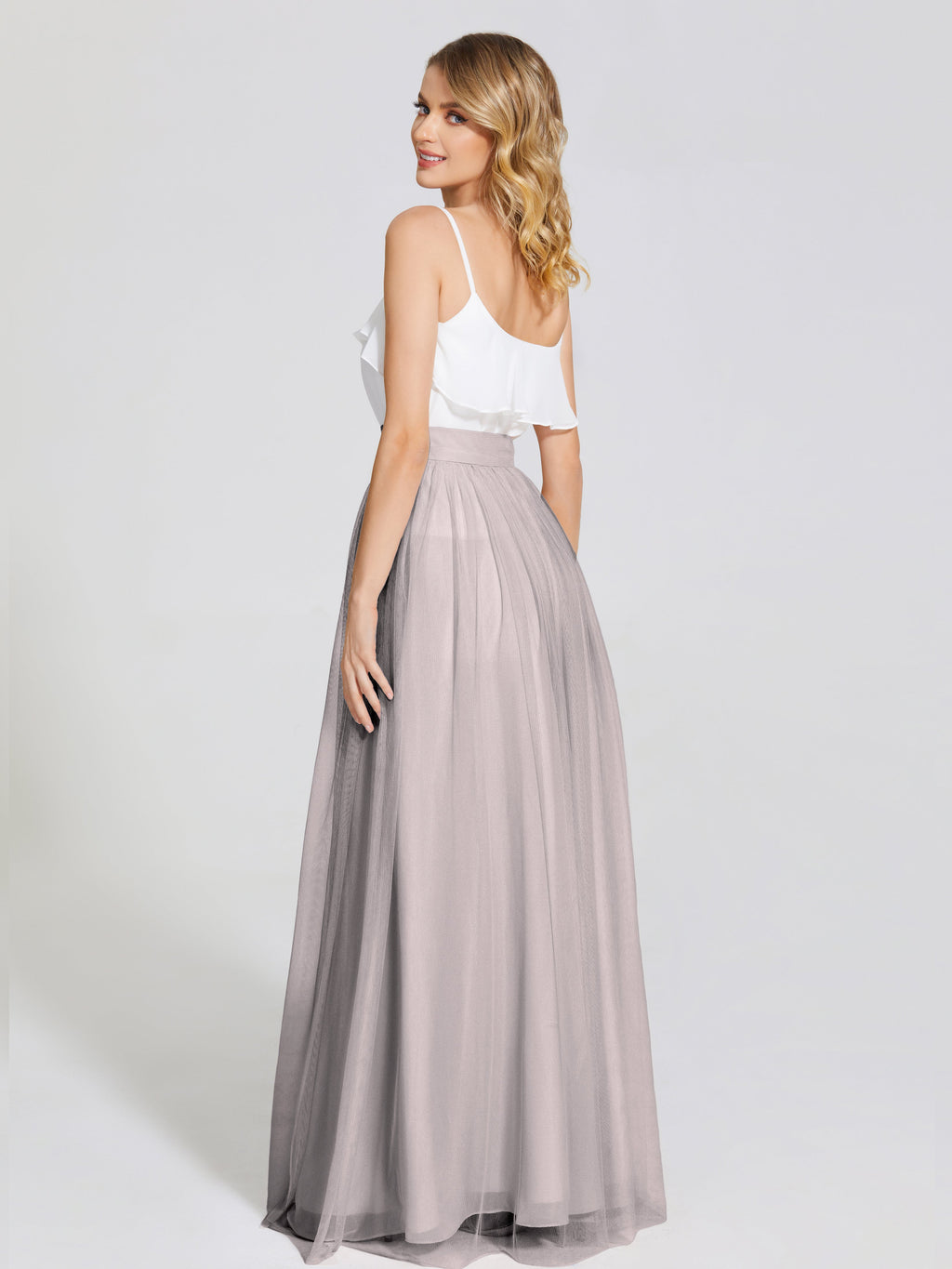 Hayden Two Pieces Tulle Bridesmaid Skirt