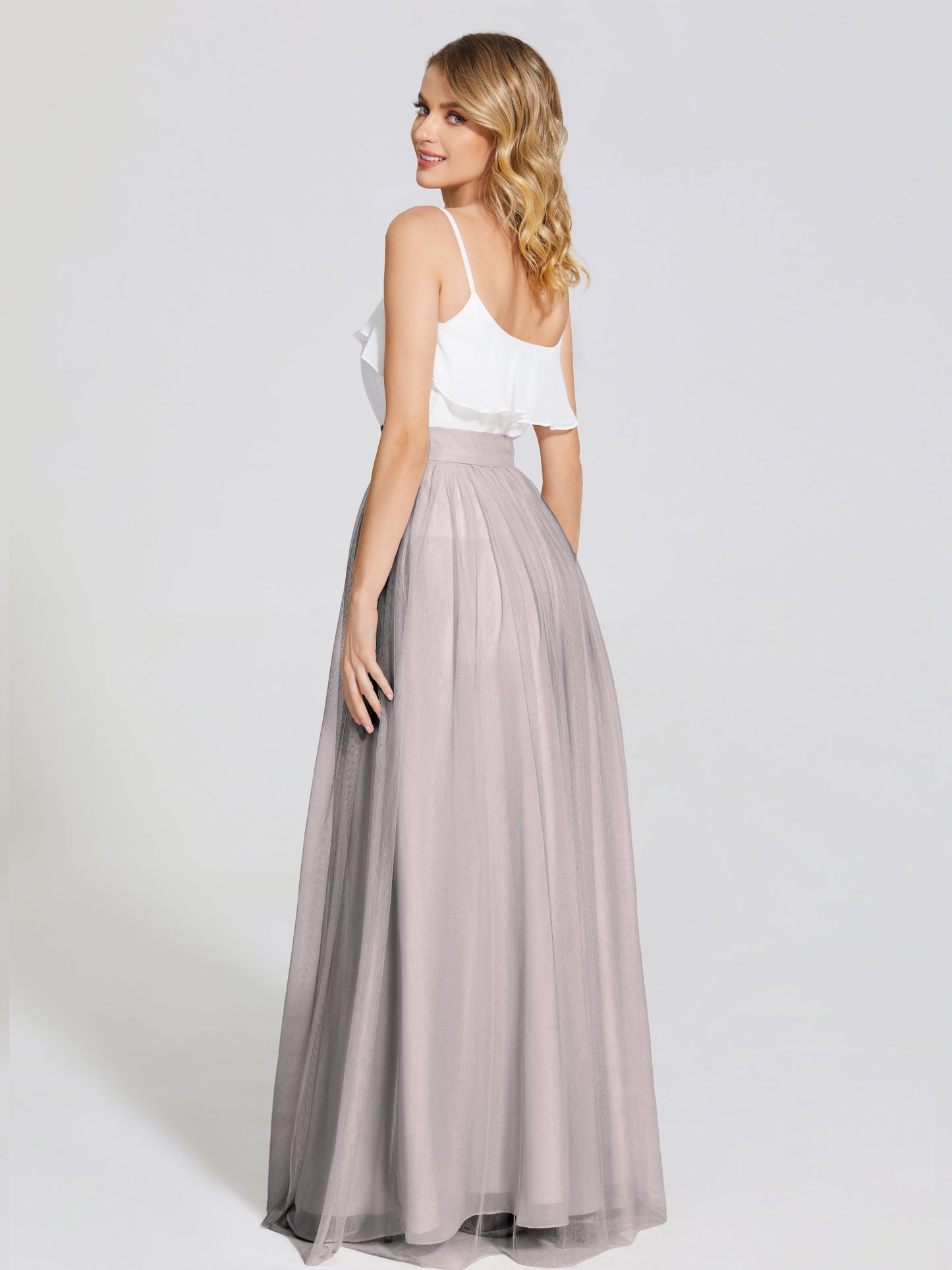 Hayden Two Pieces Tulle Bridesmaid Skirt