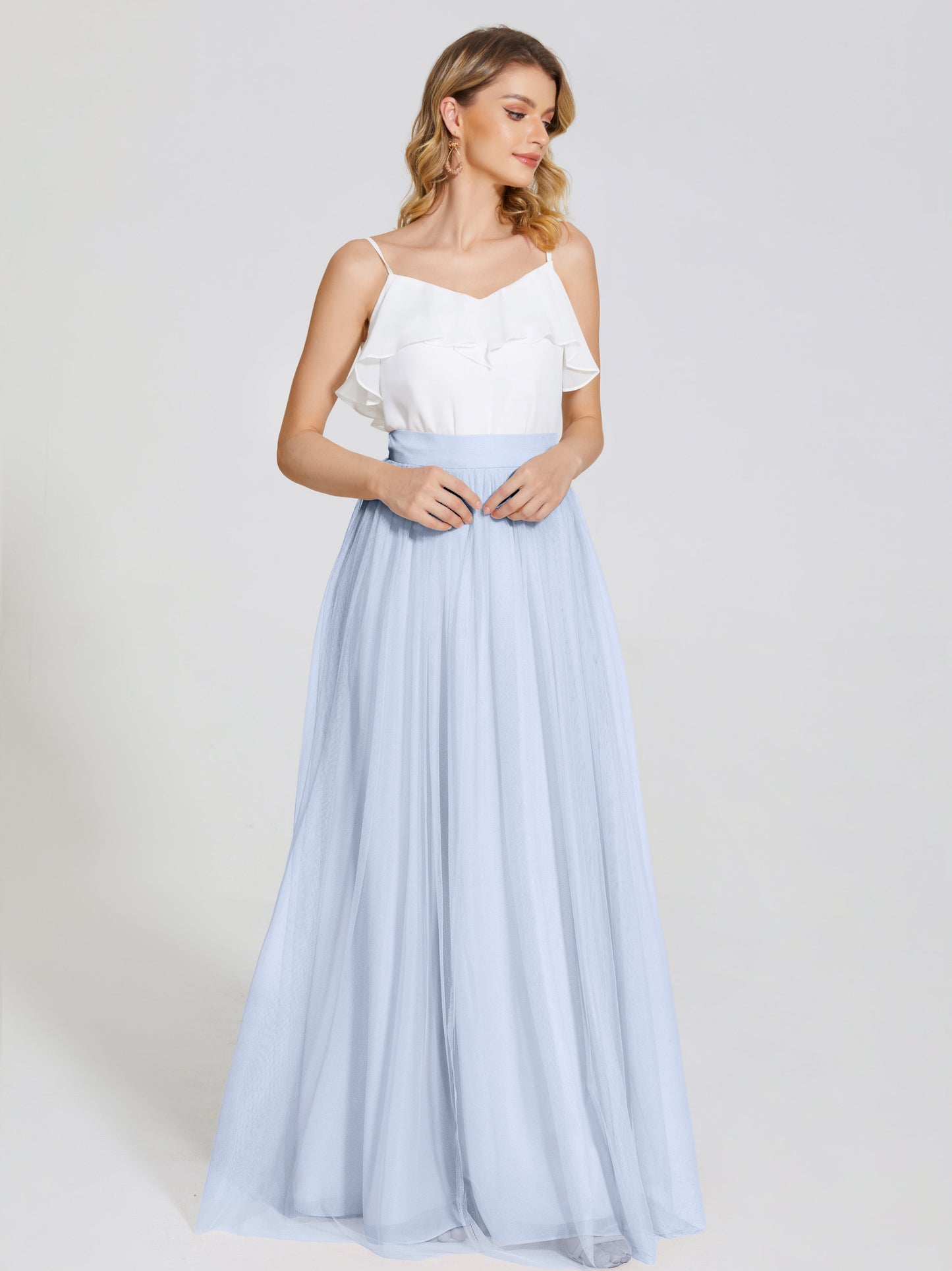 Hayden Two Pieces Tulle Bridesmaid Skirt