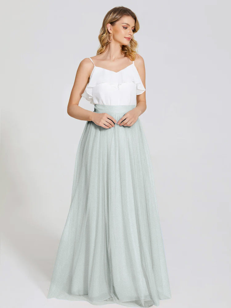 Hayden Two Pieces Tulle Bridesmaid Skirt