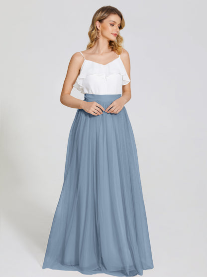 Hayden Two Pieces Tulle Bridesmaid Skirt