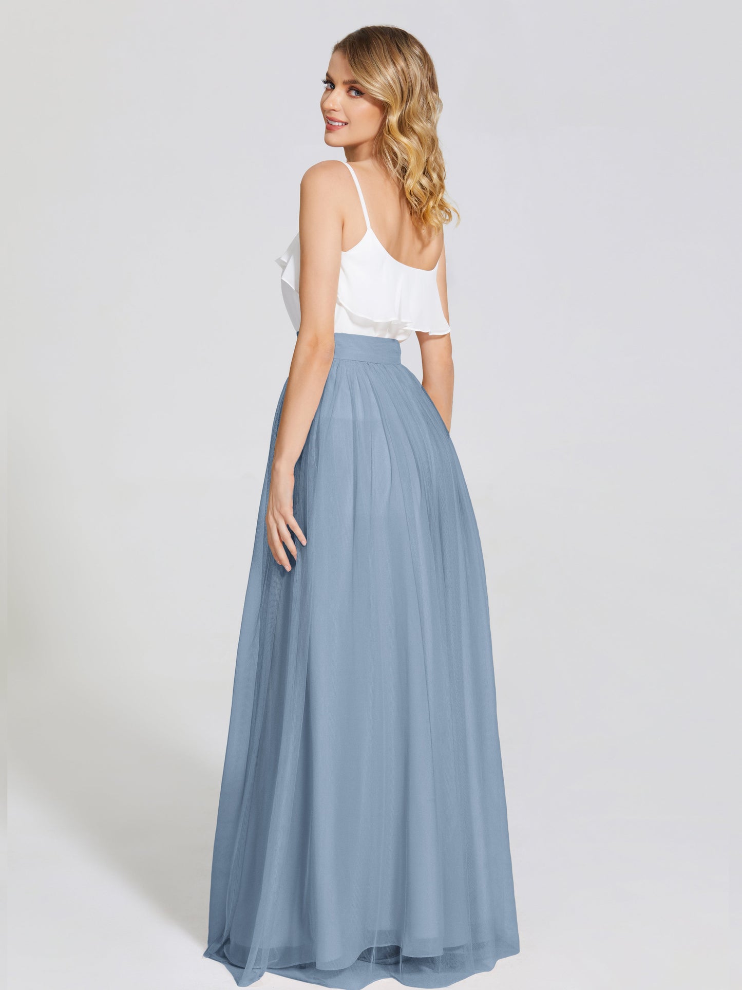 Hayden Two Pieces Tulle Bridesmaid Skirt