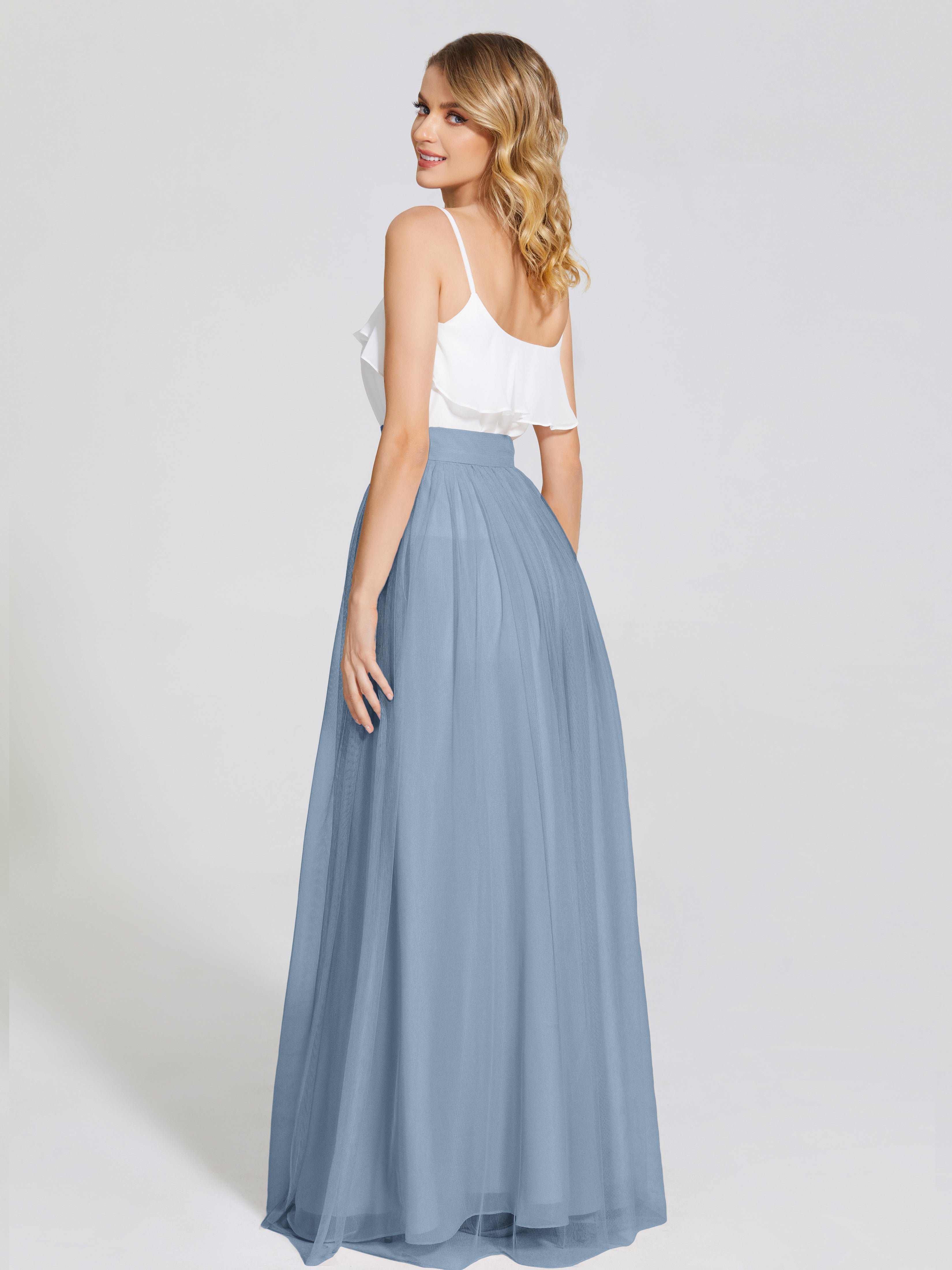Hayden Two Pieces Tulle Bridesmaid Skirt