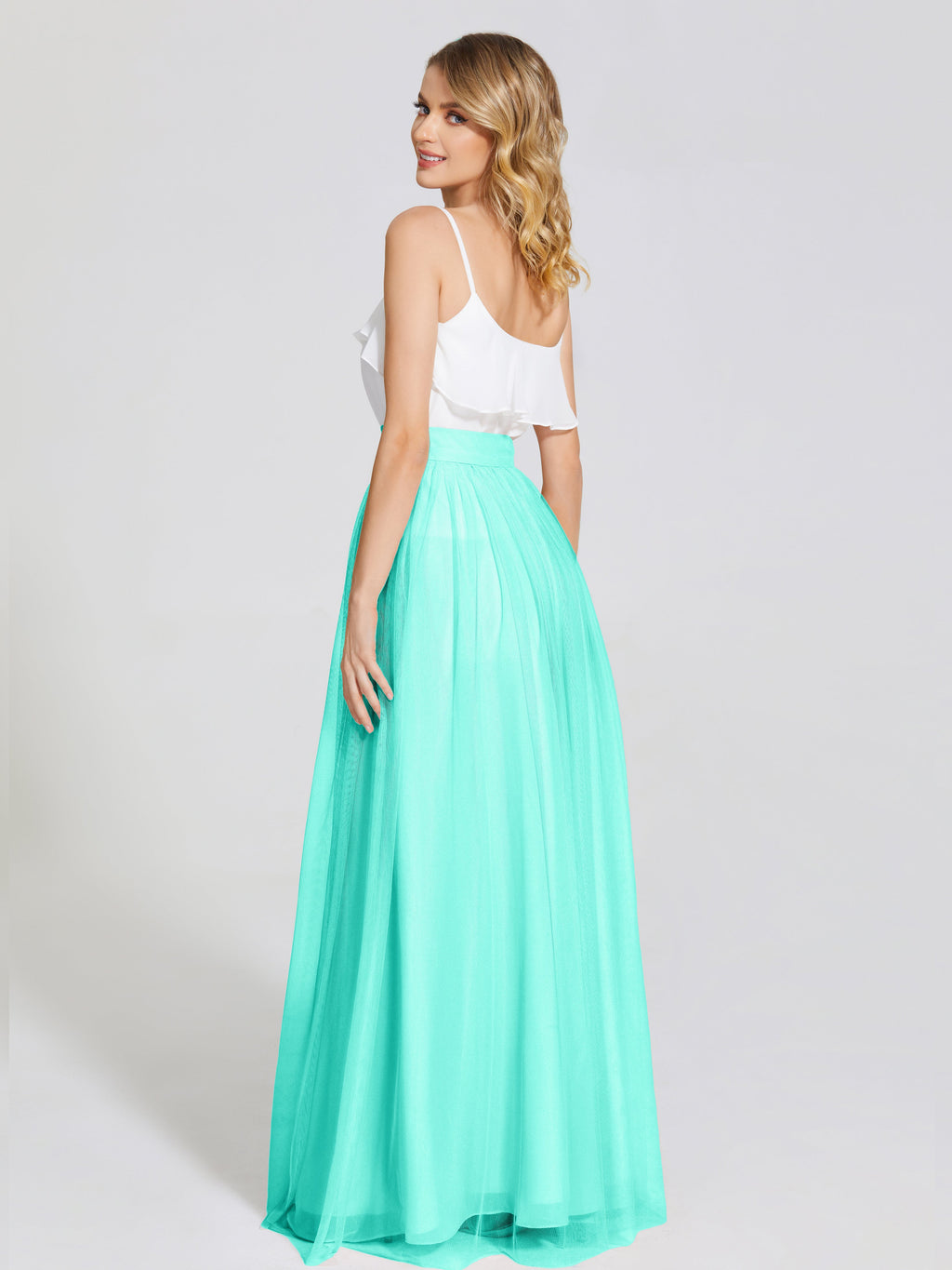 Hayden Two Pieces Tulle Bridesmaid Skirt