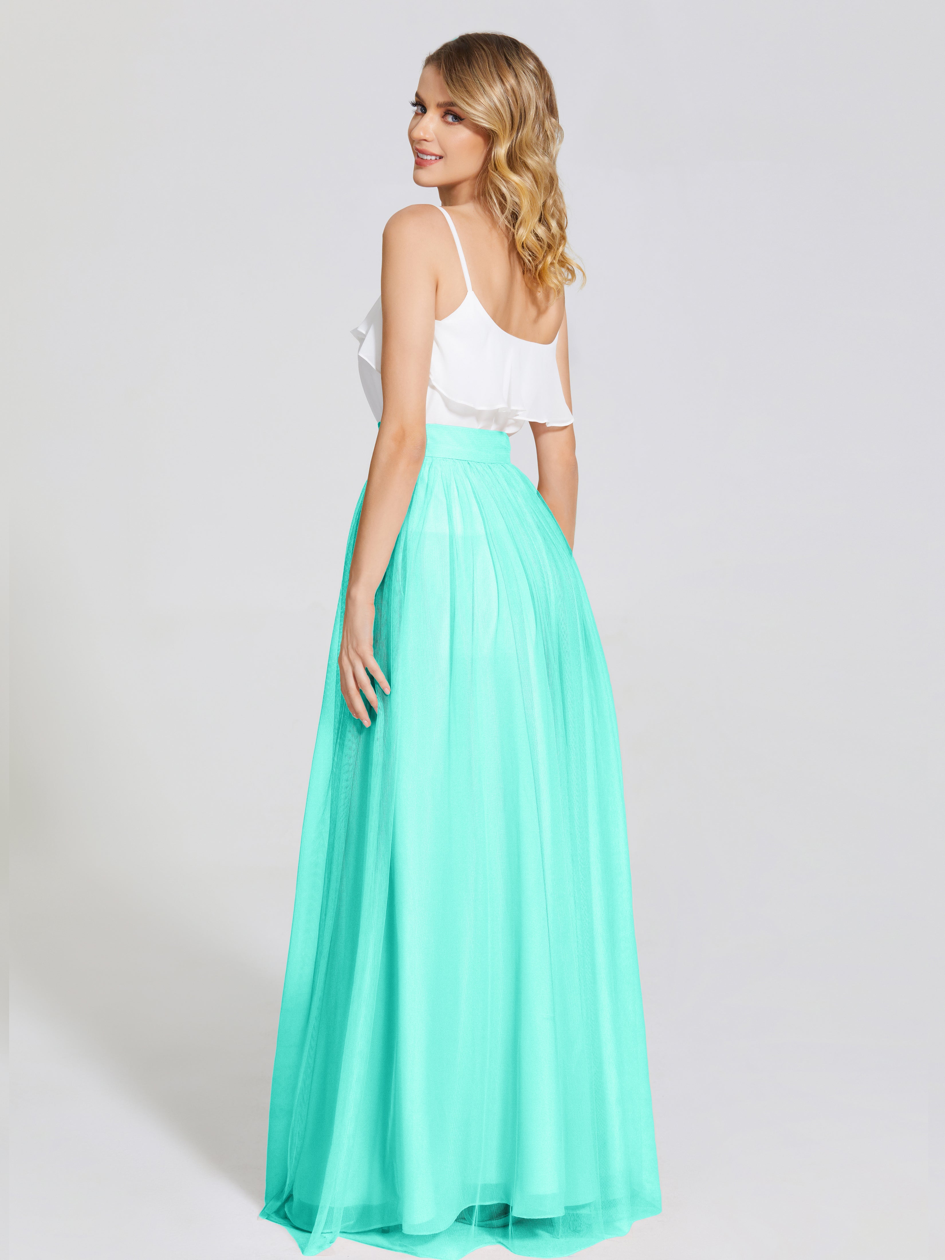 Hayden Two Pieces Tulle Bridesmaid Skirt