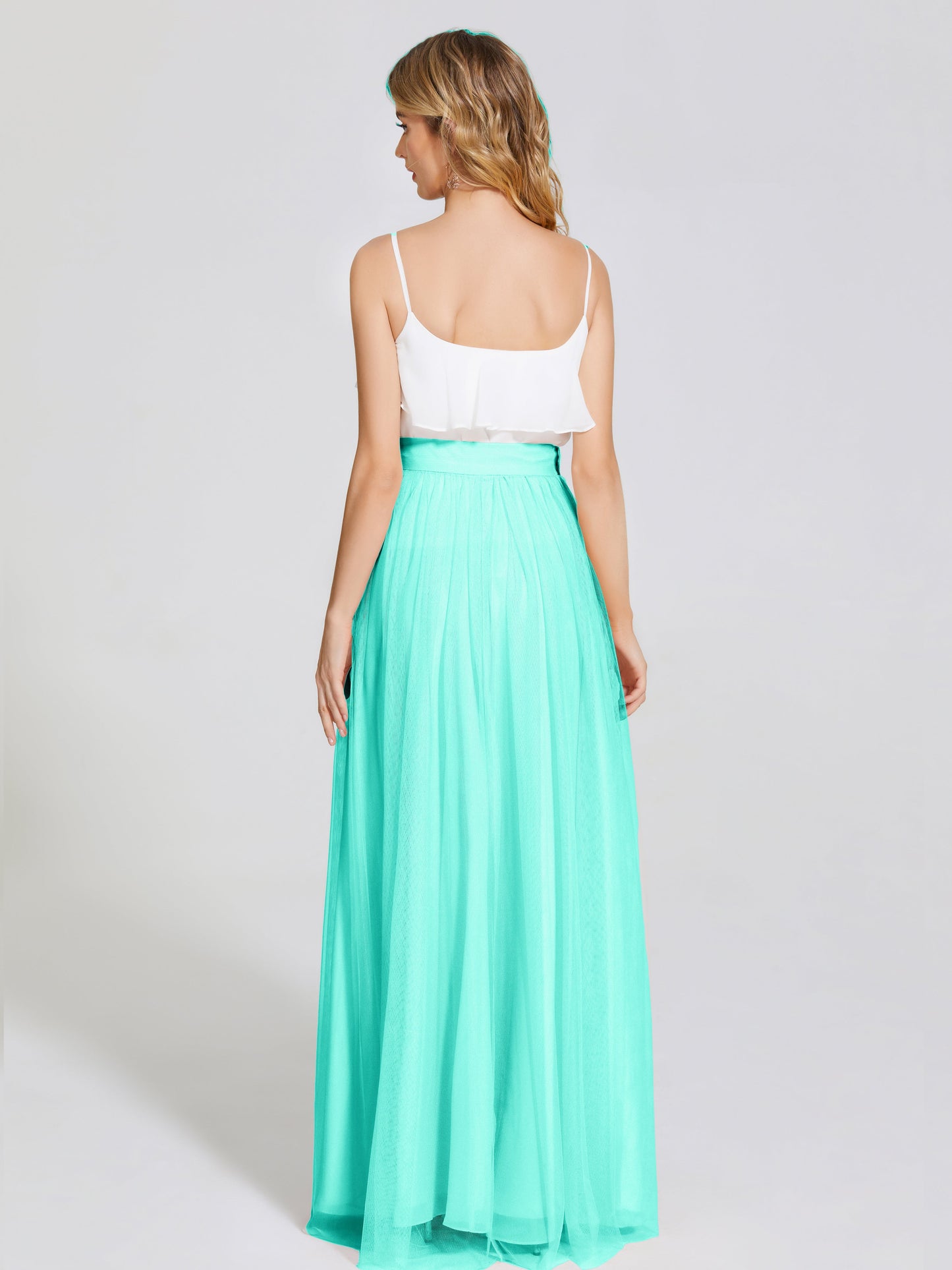 Hayden Two Pieces Tulle Bridesmaid Skirt