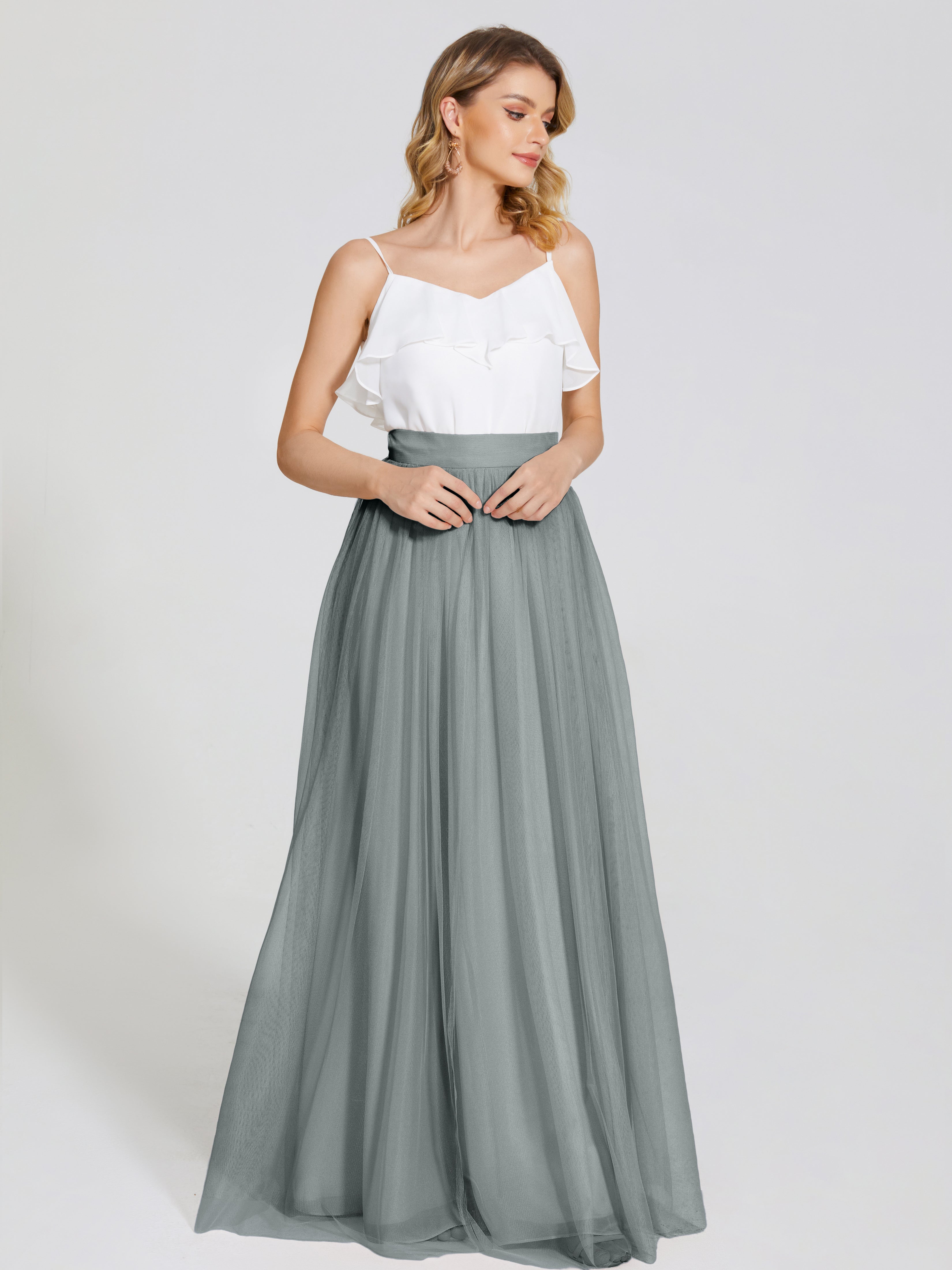 Hayden Two Pieces Tulle Bridesmaid Skirt