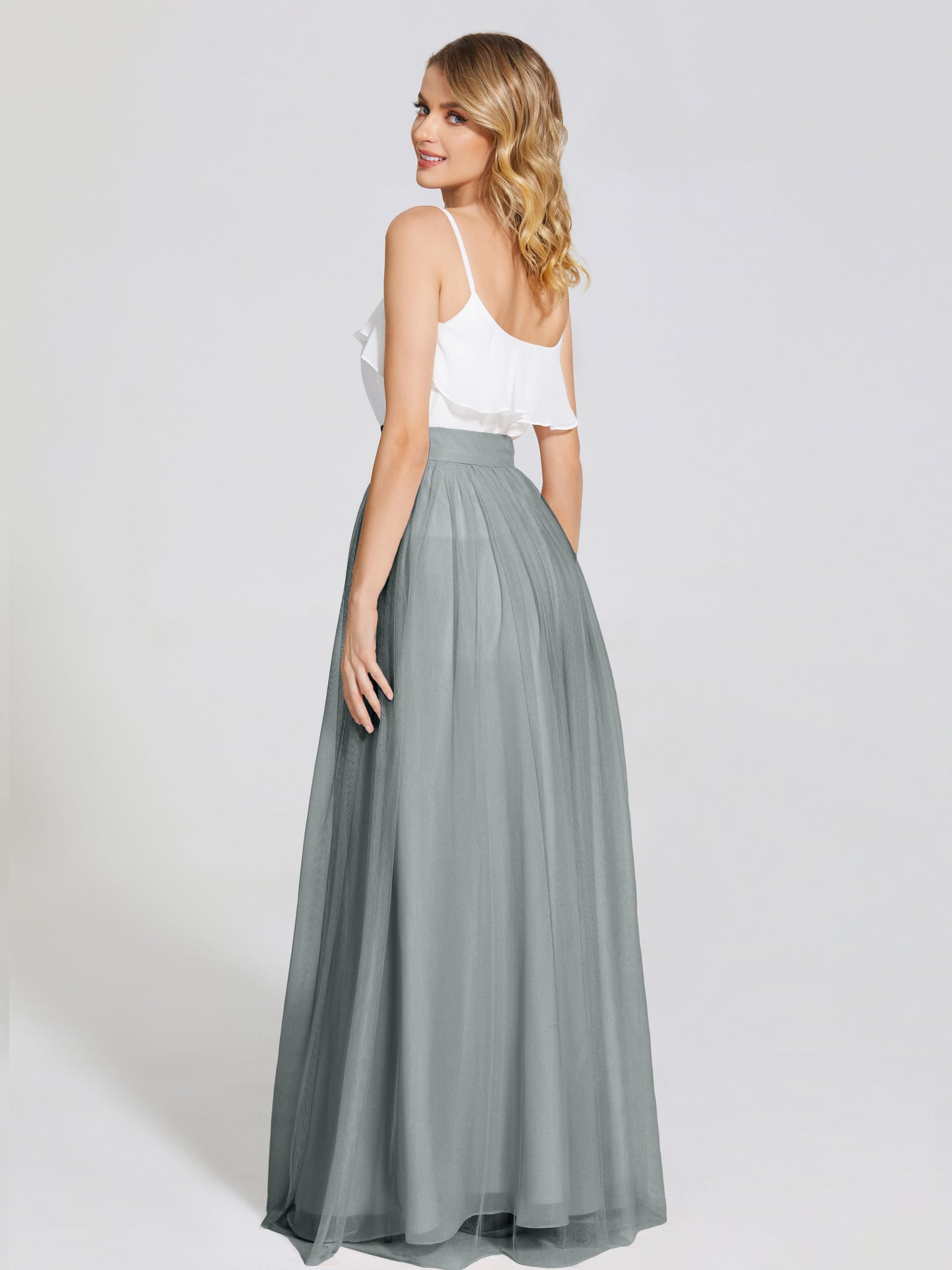 Hayden Two Pieces Tulle Bridesmaid Skirt