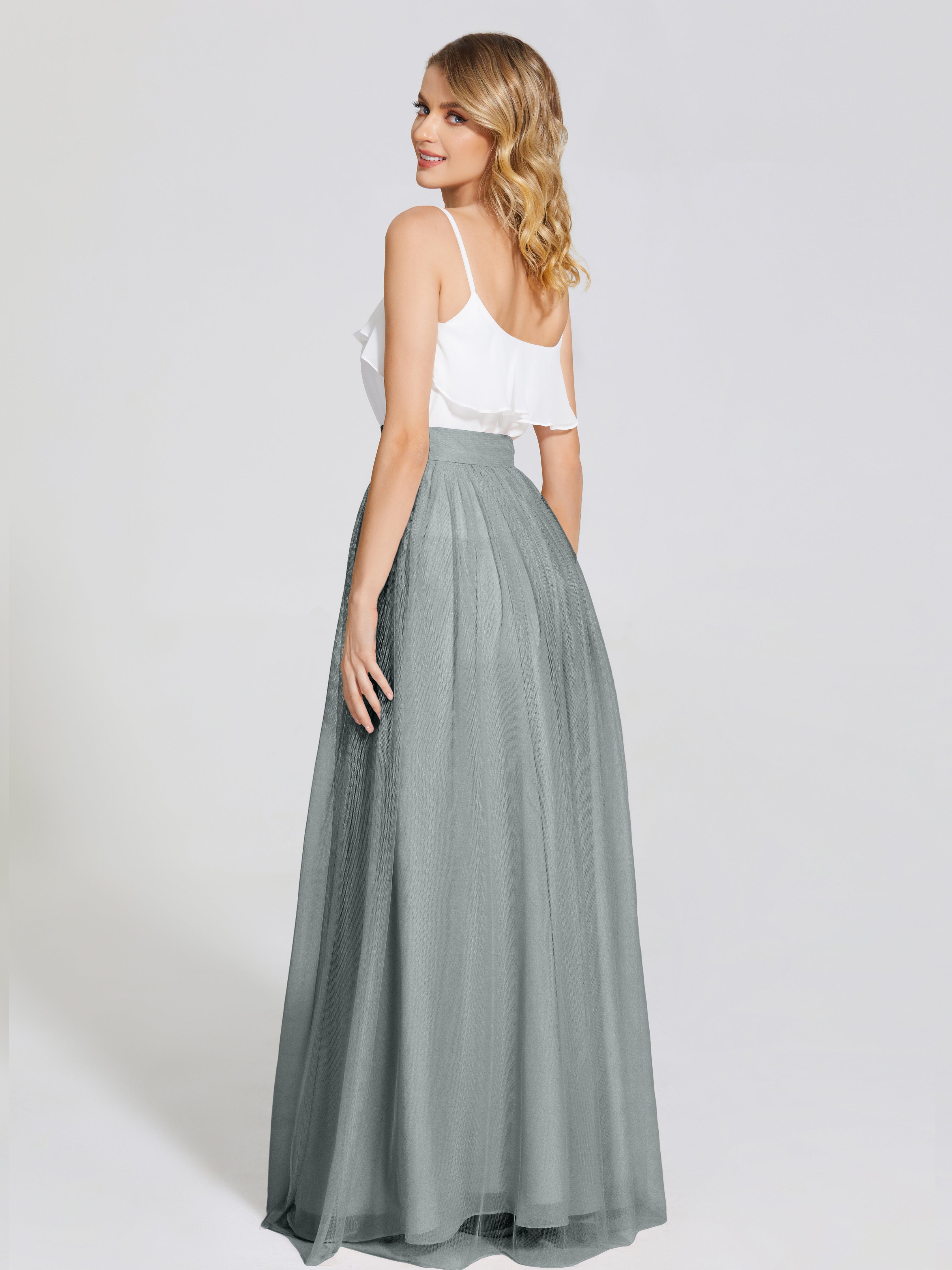 Hayden Two Pieces Tulle Bridesmaid Skirt