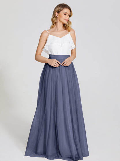 Hayden Two Pieces Tulle Bridesmaid Skirt