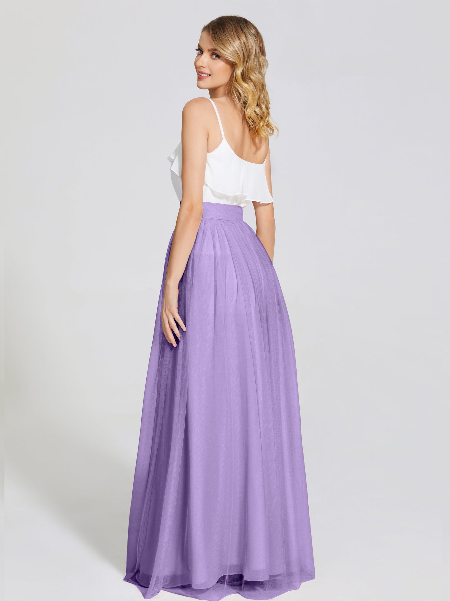 Hayden Two Pieces Tulle Bridesmaid Skirt