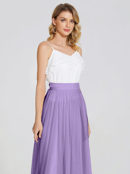 Hayden Two Pieces Tulle Bridesmaid Skirt