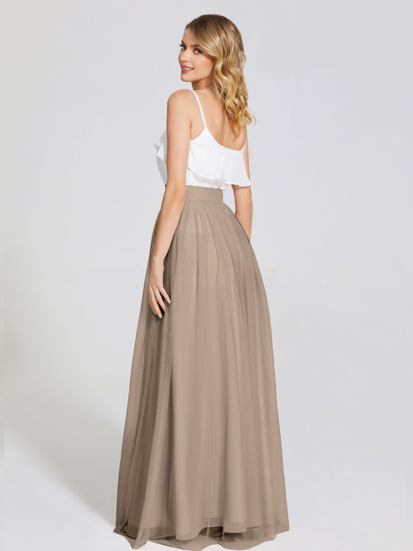 Hayden Two Pieces Tulle Bridesmaid Skirt