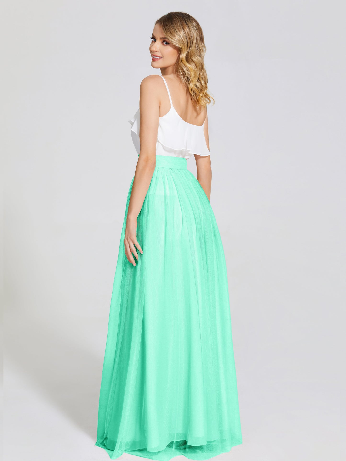 Hayden Two Pieces Tulle Bridesmaid Skirt