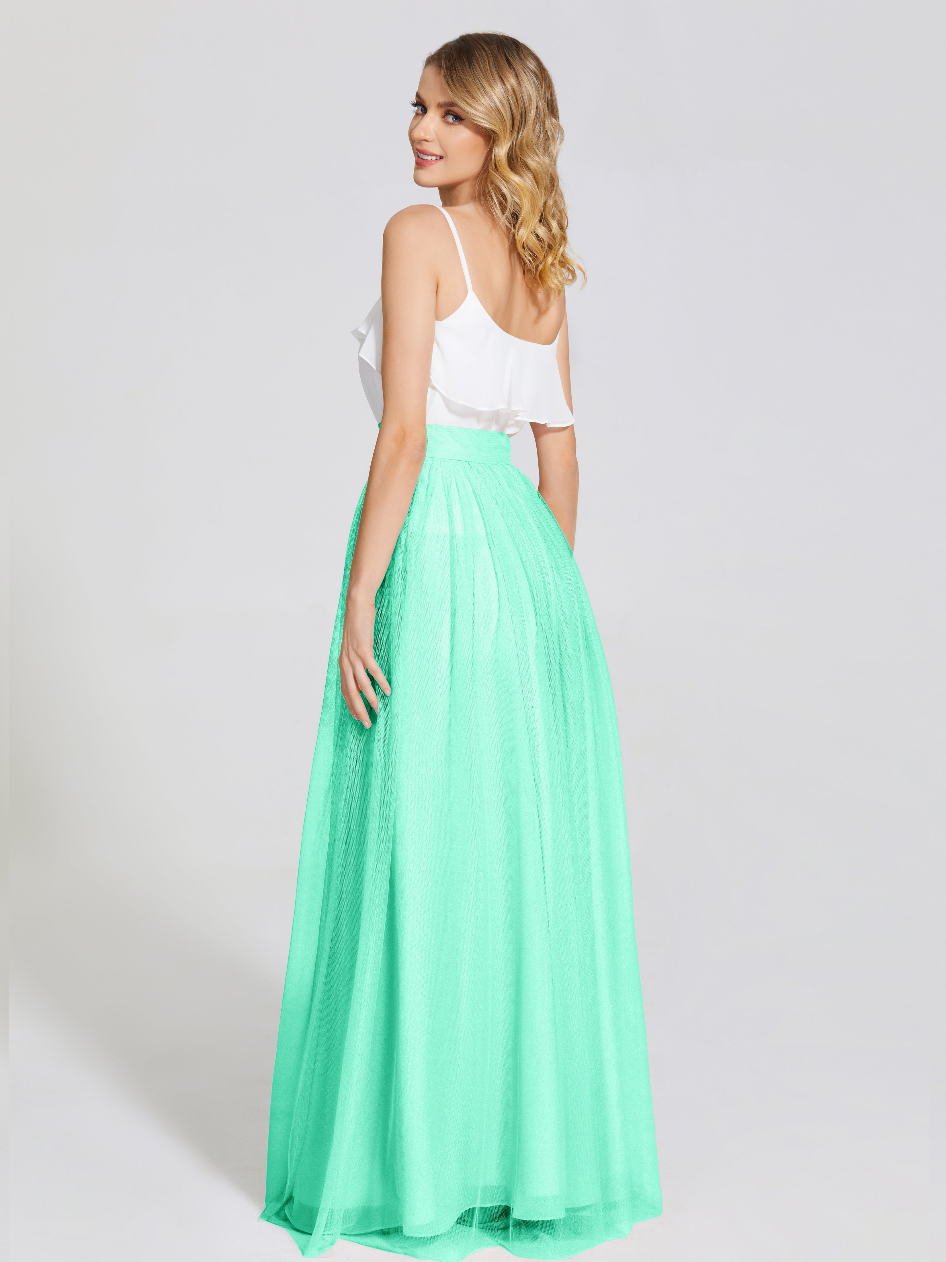 Hayden Two Pieces Tulle Bridesmaid Skirt