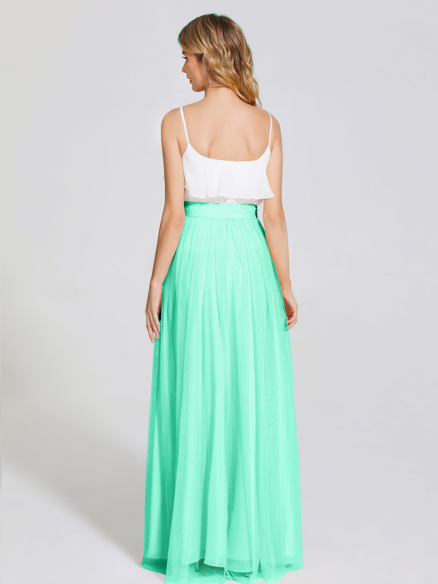 Hayden Two Pieces Tulle Bridesmaid Skirt